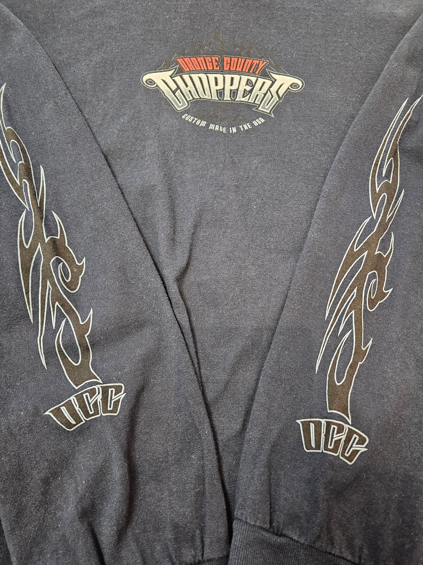 Vintage 2004 Orange County choppers navy longsleeve