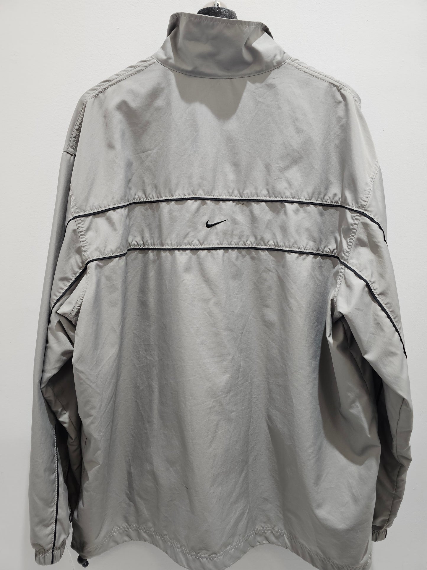 Nike y2k fullzipper dark grey windbreaker