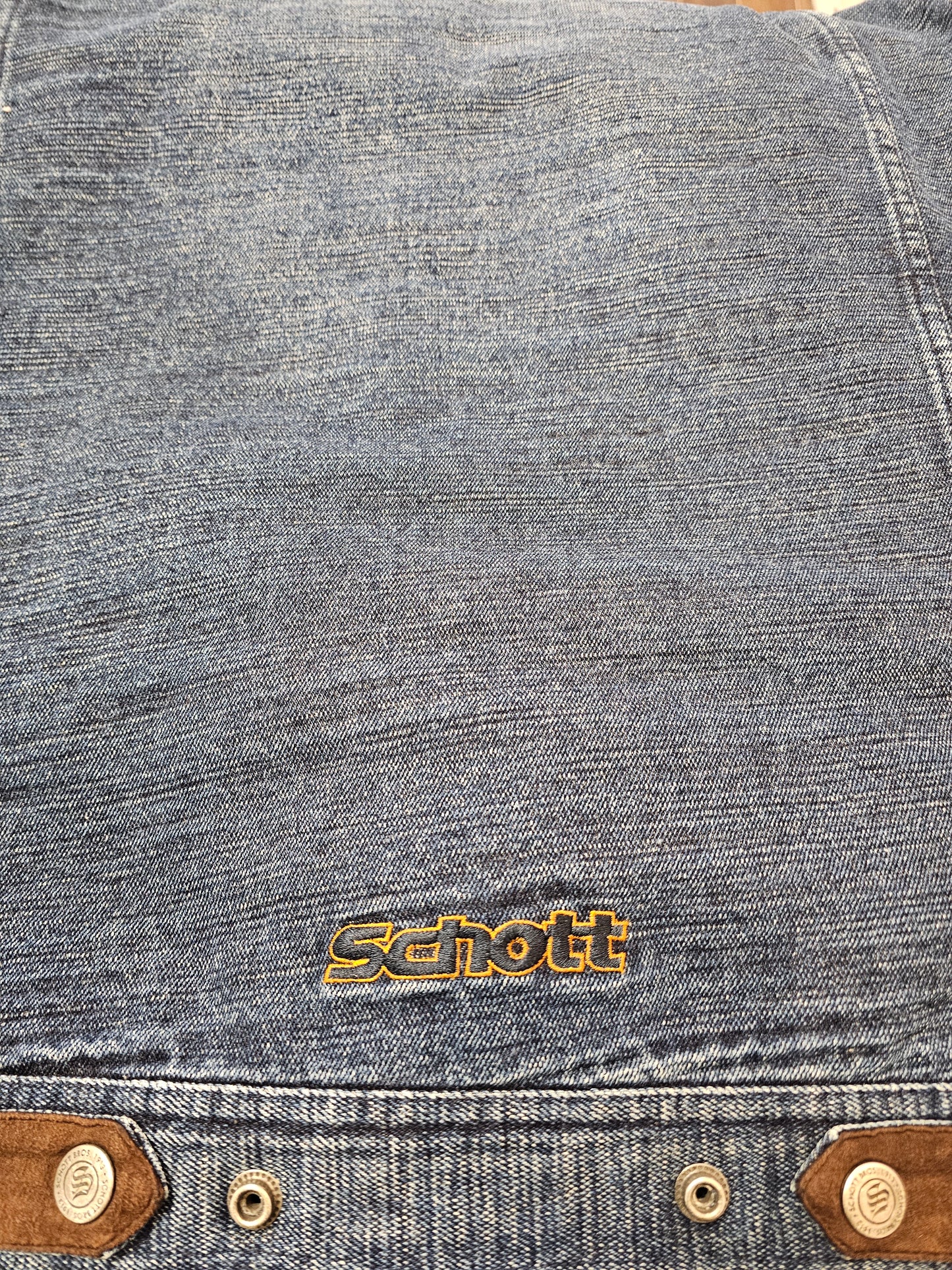 Schott nyc y2k denim jacket