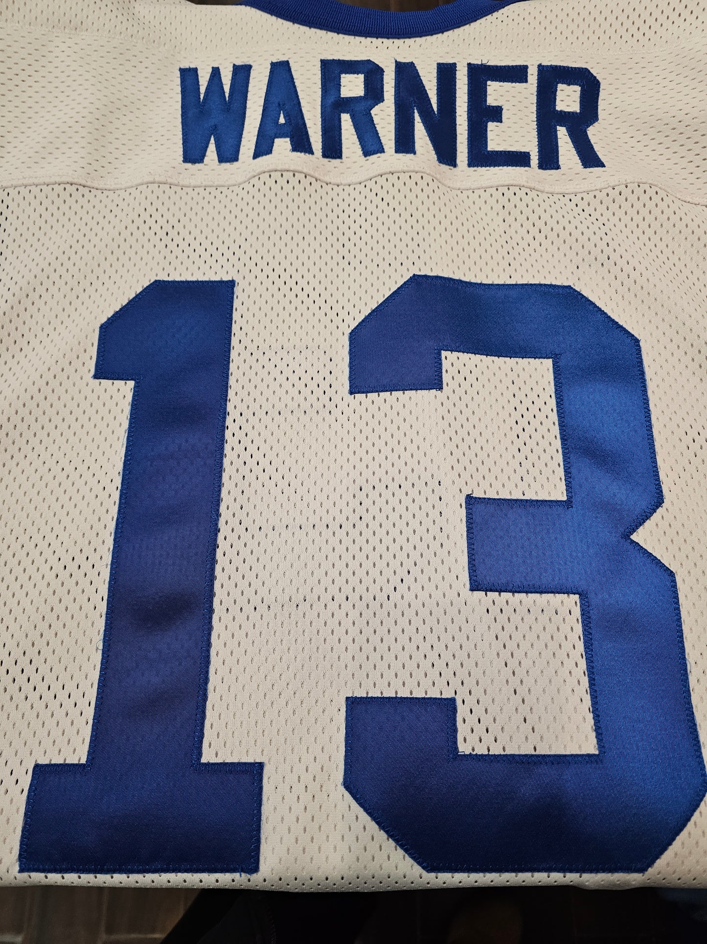 Vintage Kurt Warner LA Rams NFL Jersey