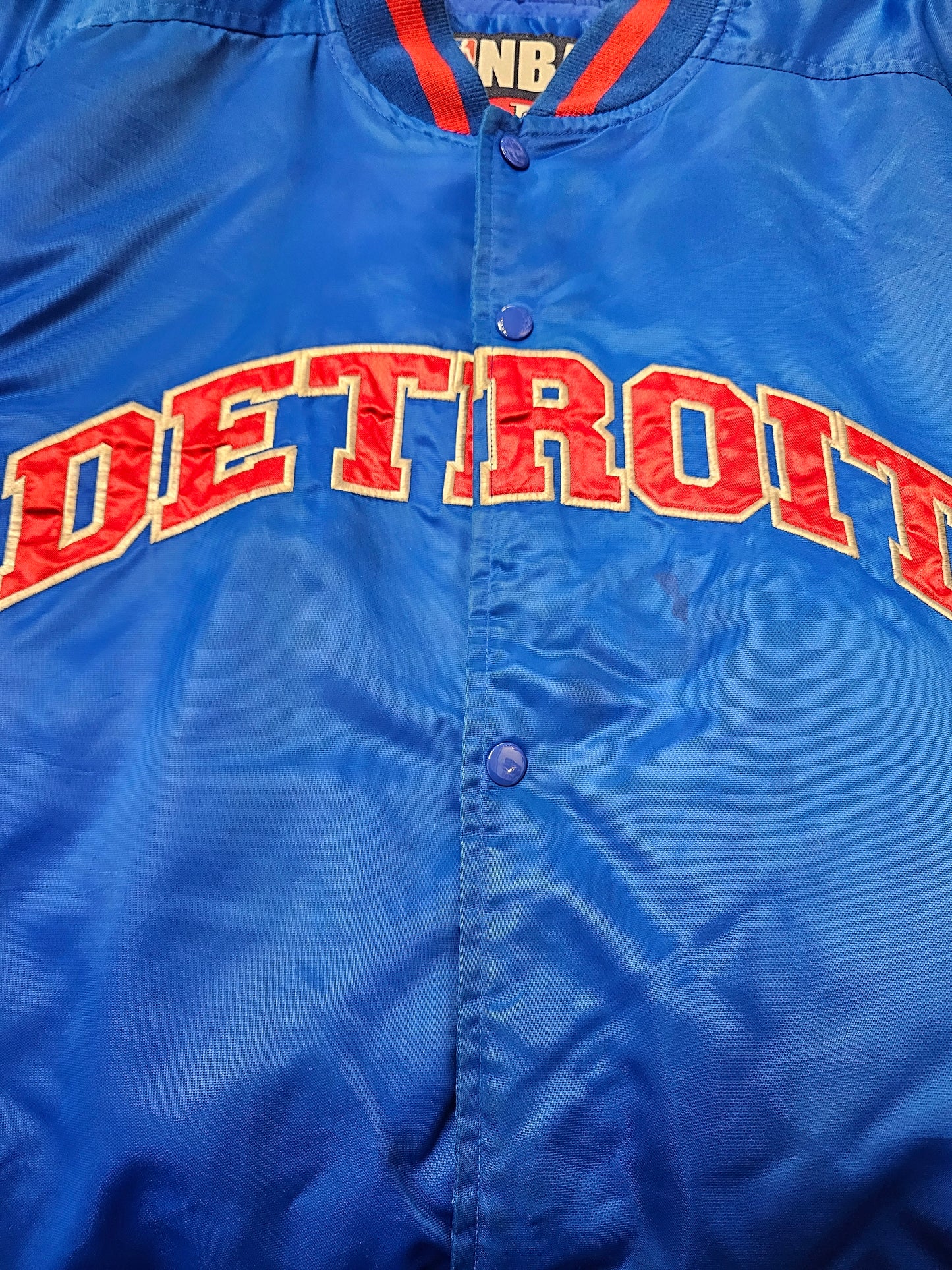 Nba GIII Carl banks Detroit Piston bomber jacket 🏀