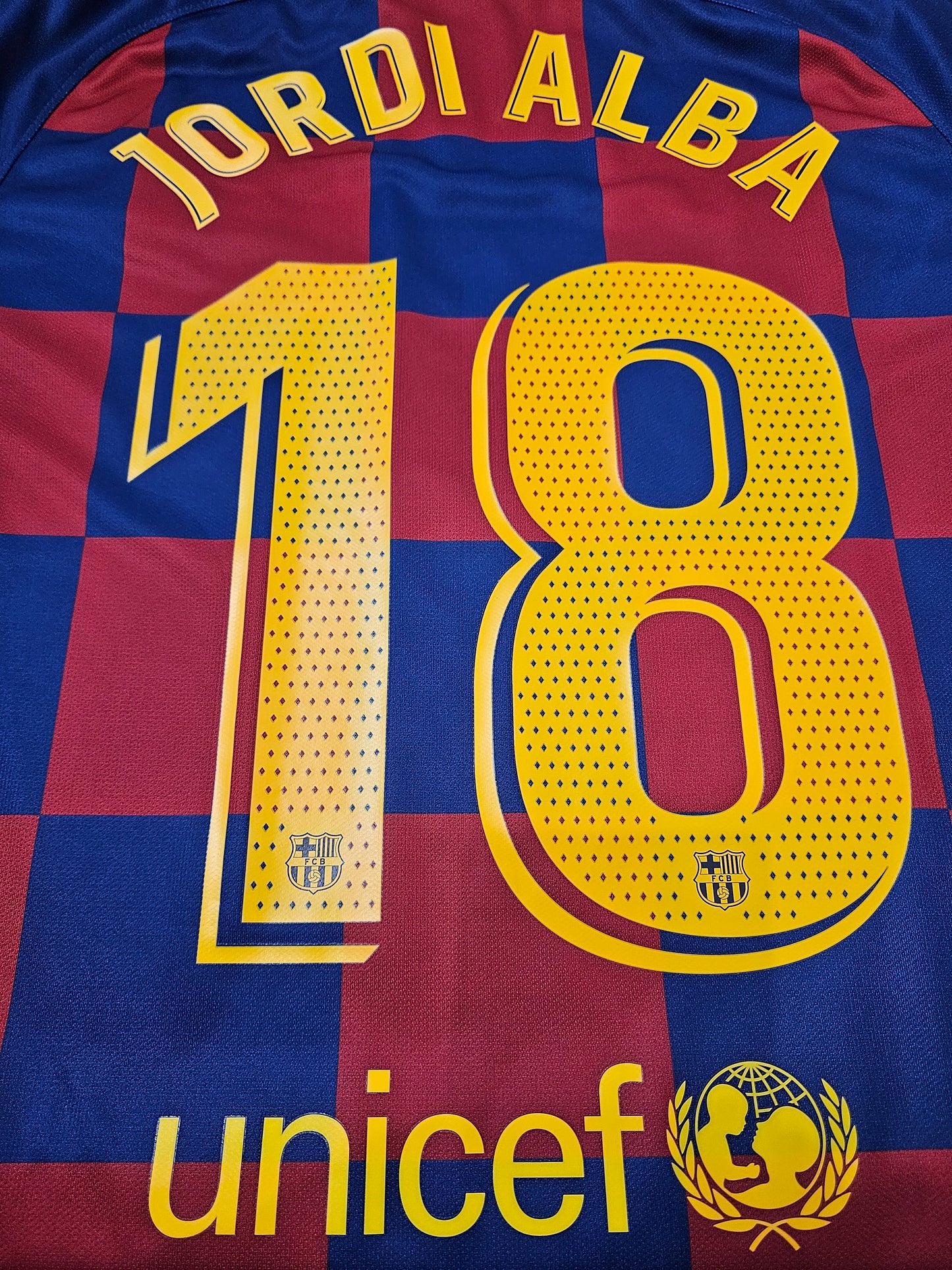 Barcelona Jordi Alba 2019-20 Kit Jersey