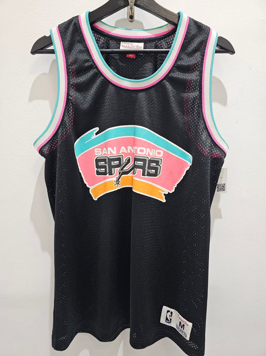 Mitchell & Ness NBA Sab Antonio Spurs Basketball Jersey 🏀