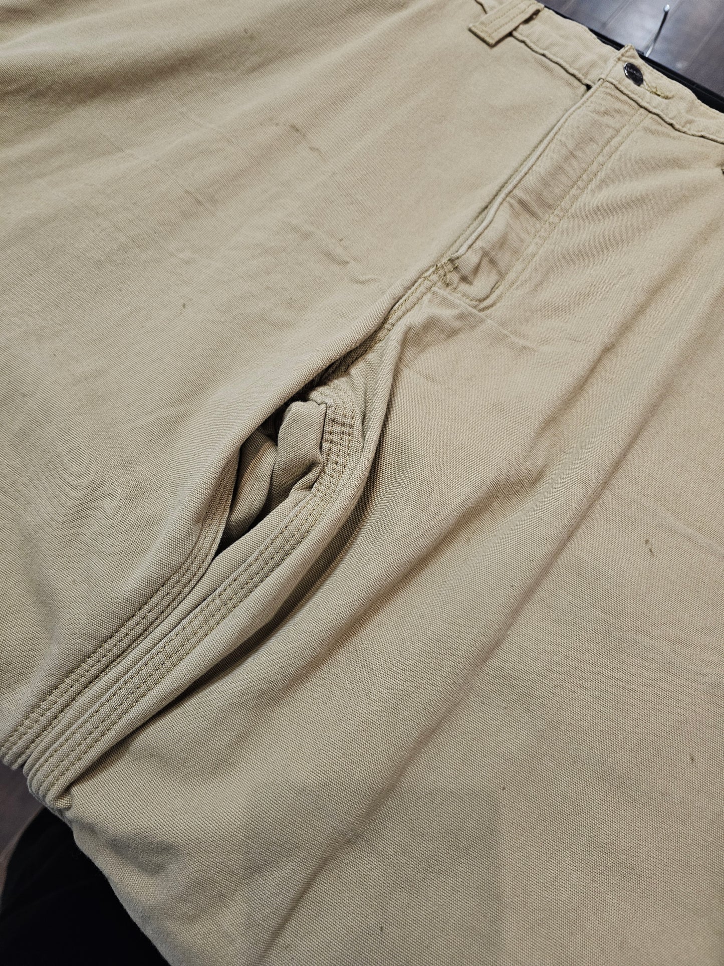 Carhartt relaxed fit British khaki workwear Pantsl