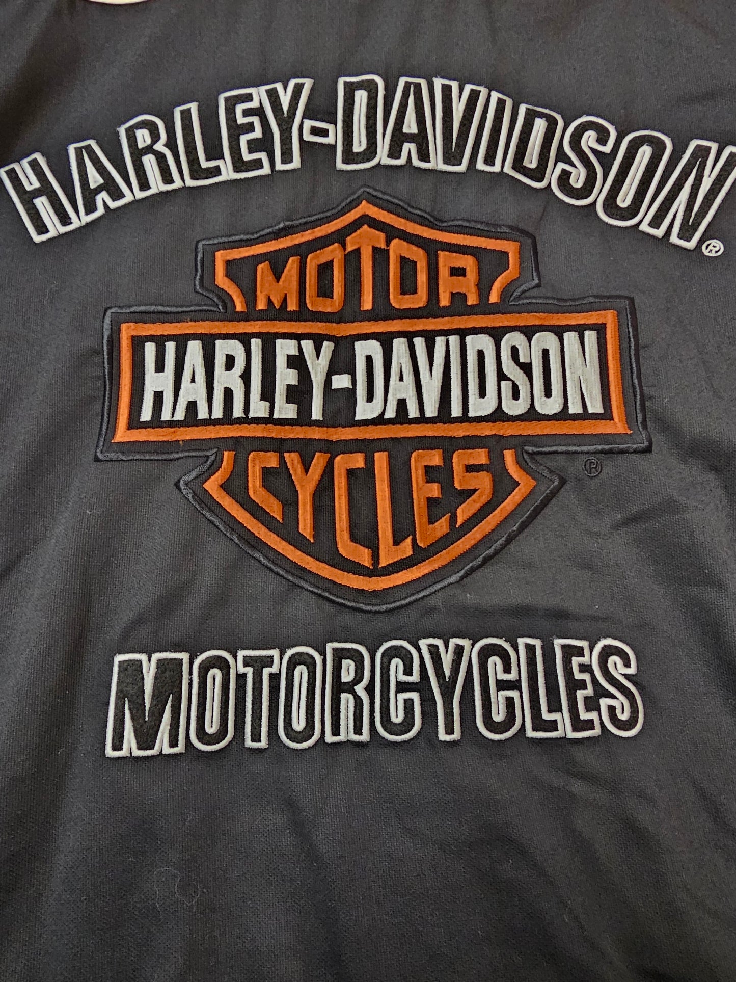 Harley davidson buttons up polo short sleeve