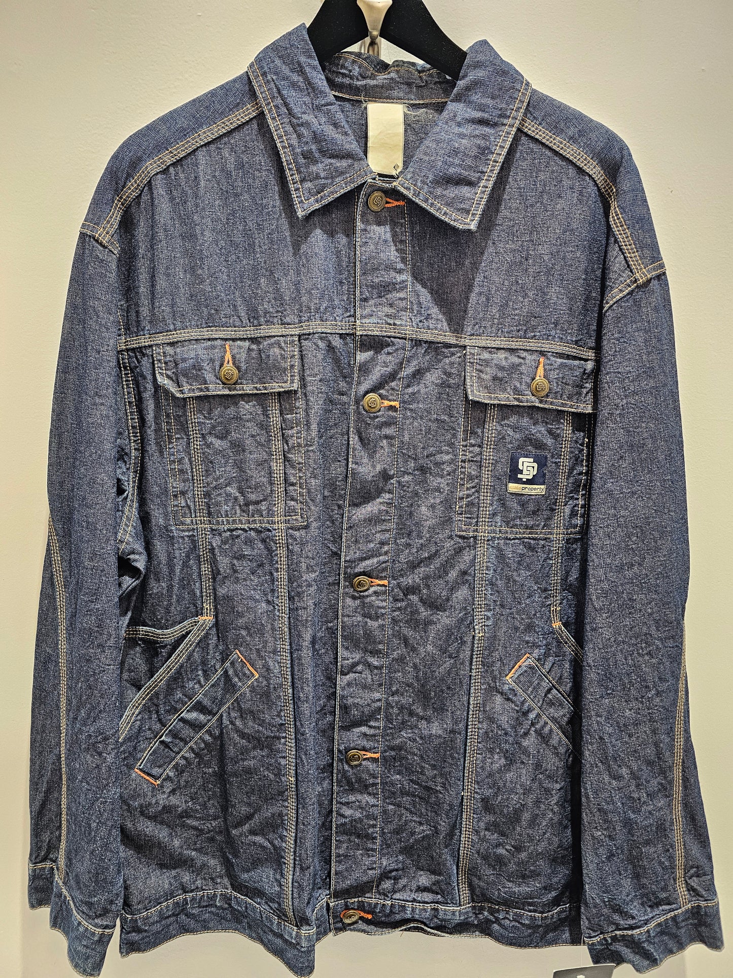 State property y2k buttons denim jacket