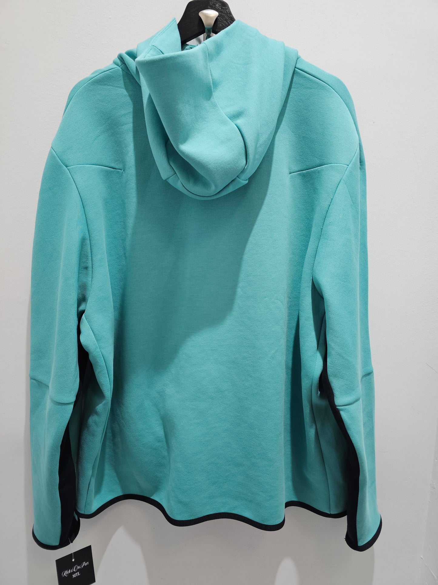 Nike Tech Aquamarine Zip Up Pullover Hoodie