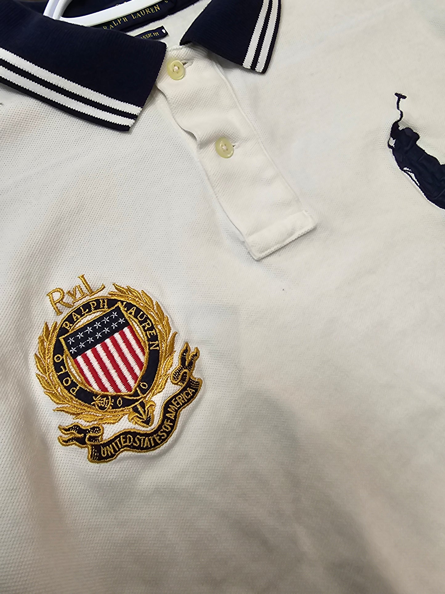 Polo Ralph Lauden USA buttons polo tshirt