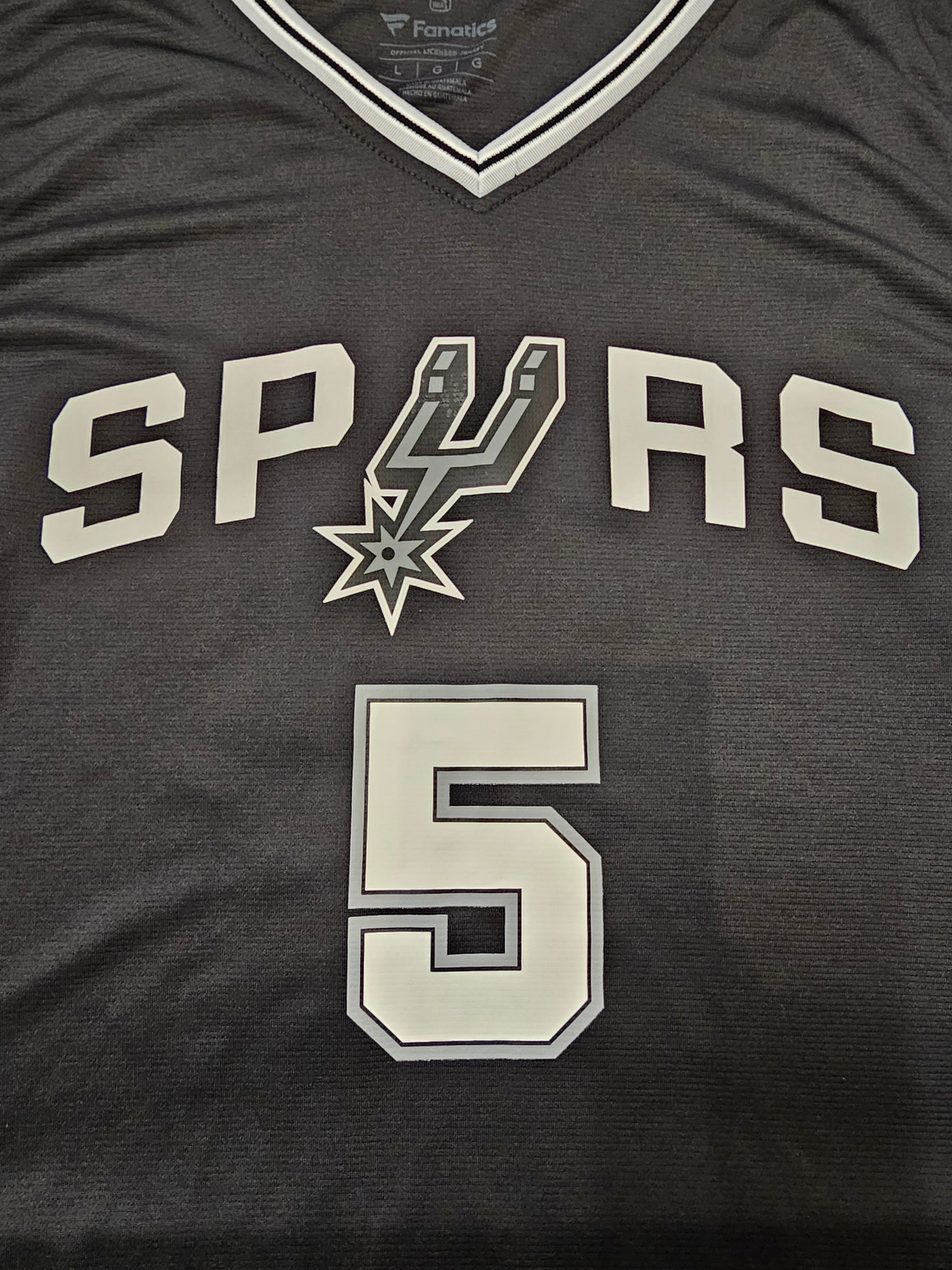 Fanatics NBA SA Spurs Dejounte Murray #5 Basketball Jersey 🏀