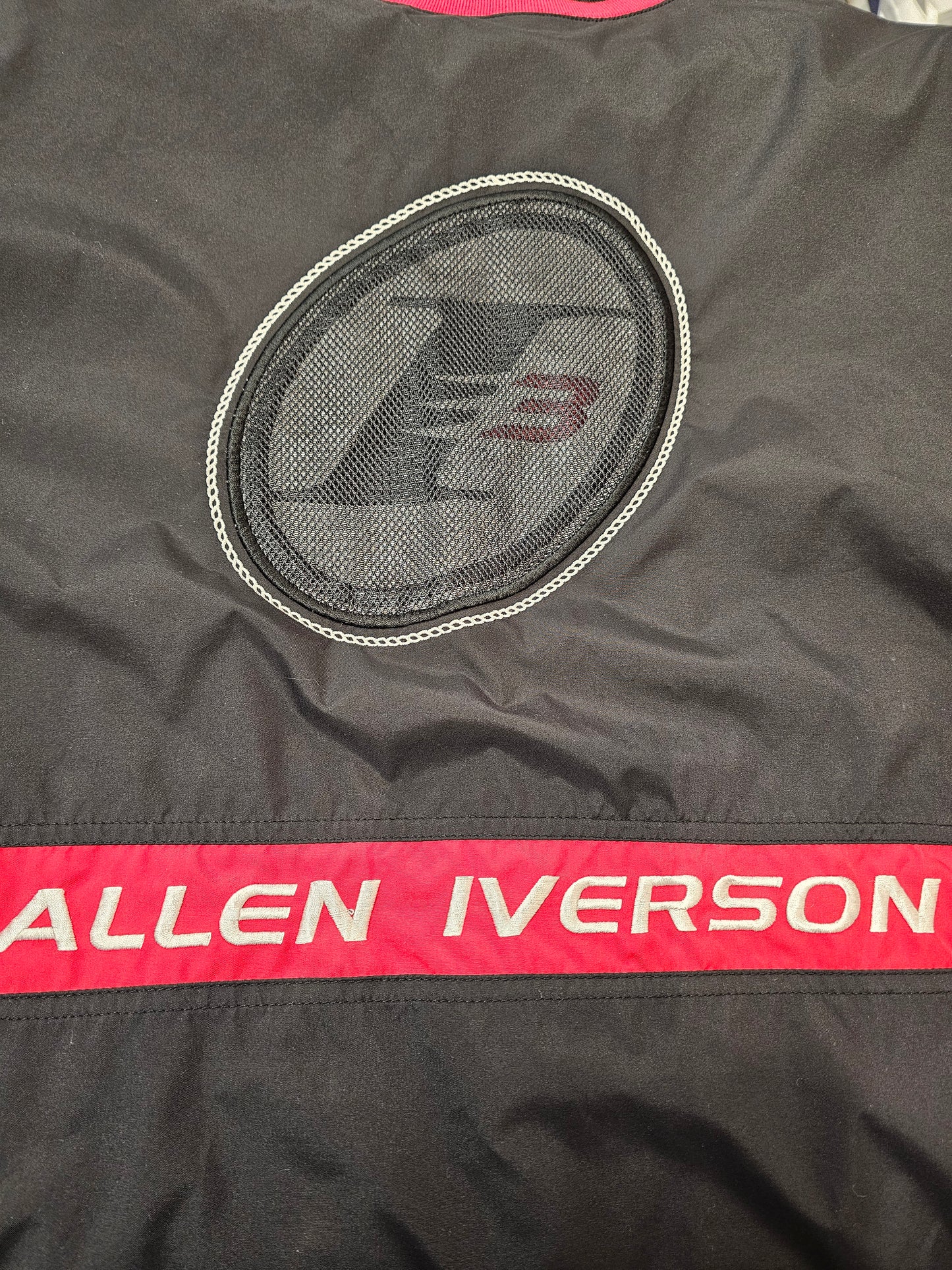 Vintage Reebok Allen Iverson Black windbreaker