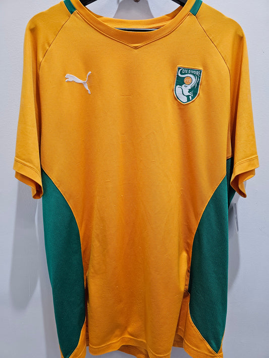 Puma Cote D'Ivoire 2011 soccer jersey kit