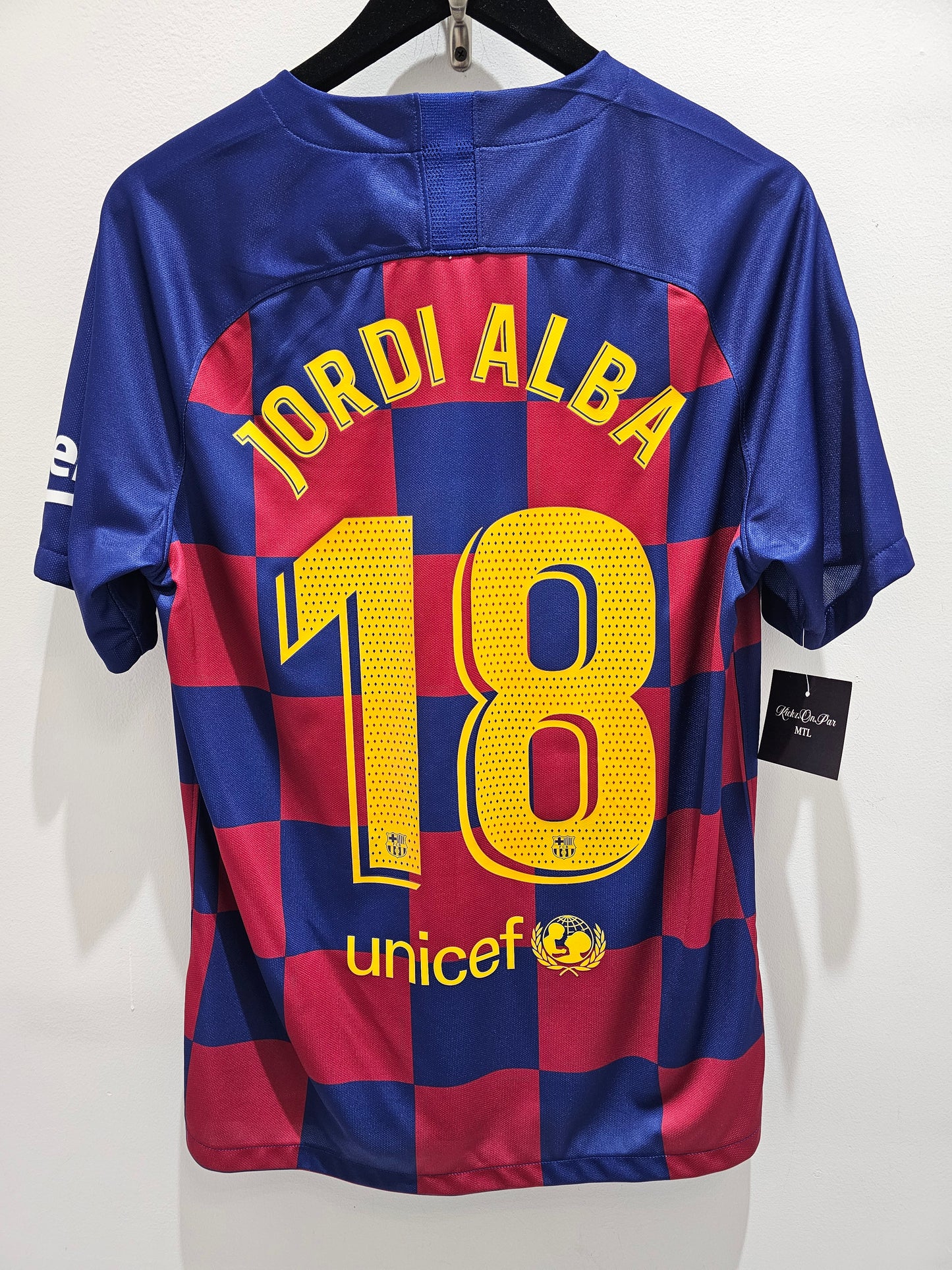 Barcelona Jordi Alba 2019-20 Kit Jersey