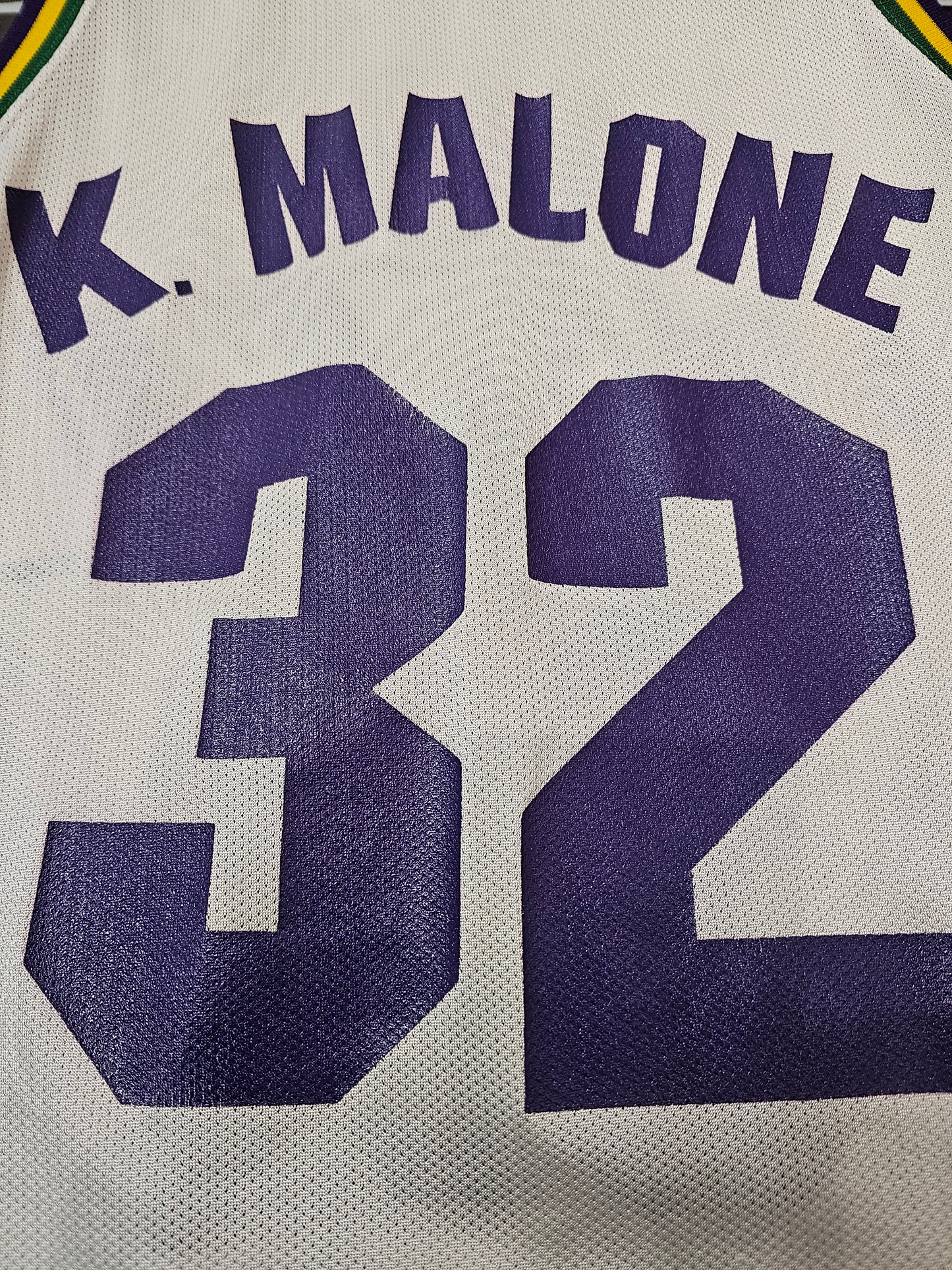 Vintage 90s NmChampion nba Utah Jazz #32 Karl Malone basketball jersey 🏀