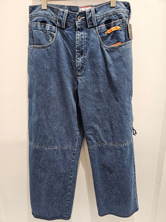 Vintage pepe jeans london 96' washed denim reaction jeans