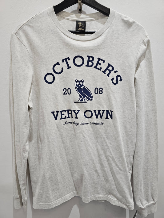 OVO same city same friend oatmeal grey longsleeve