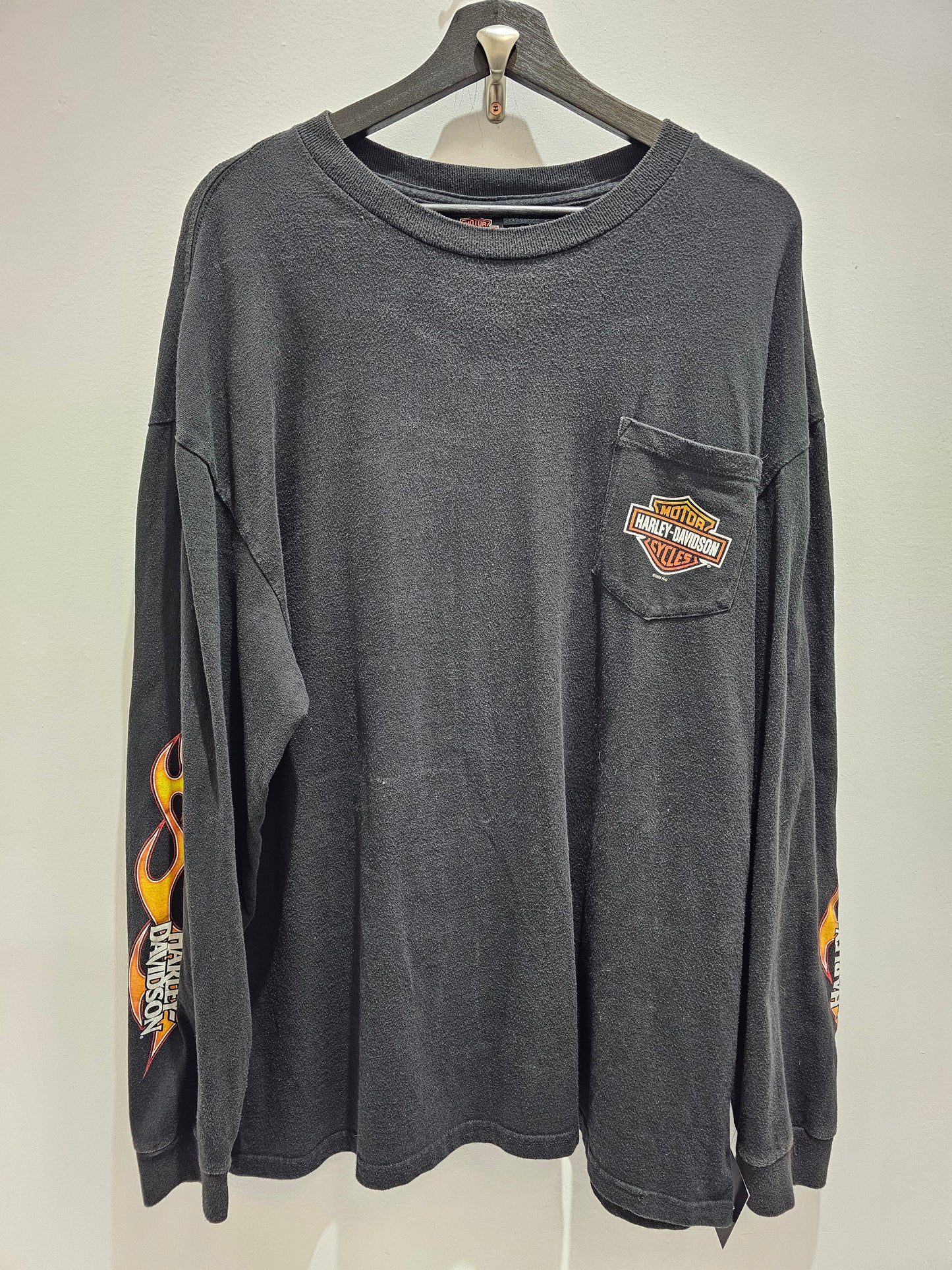 Harley davidson Calgary Alberta black longsleeve