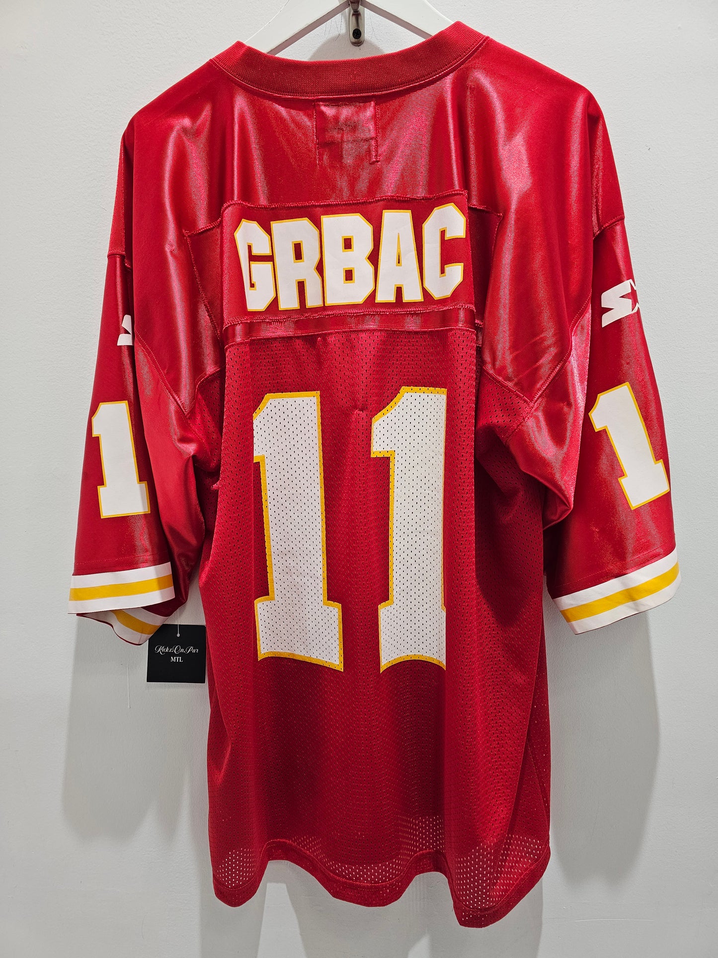 Vintage starter team nfl Elvis Grbac Football jersey 🏈