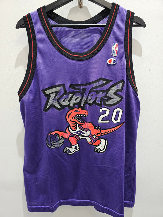 Vintage 90s Toronto raptors Damon Stoudamire #20 basketball jersey 🏀