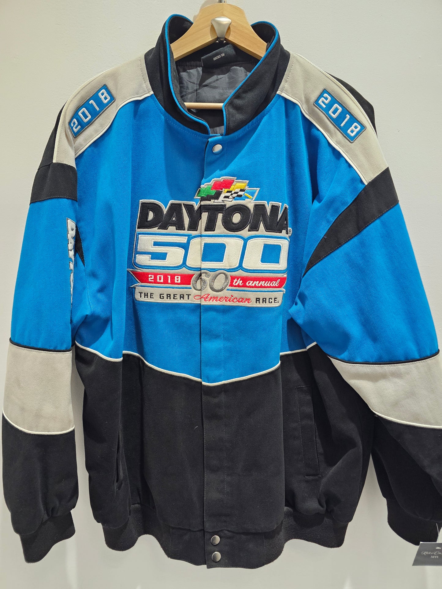 Nascar Fanatics Daytona 500 2018 buttons racing jacket