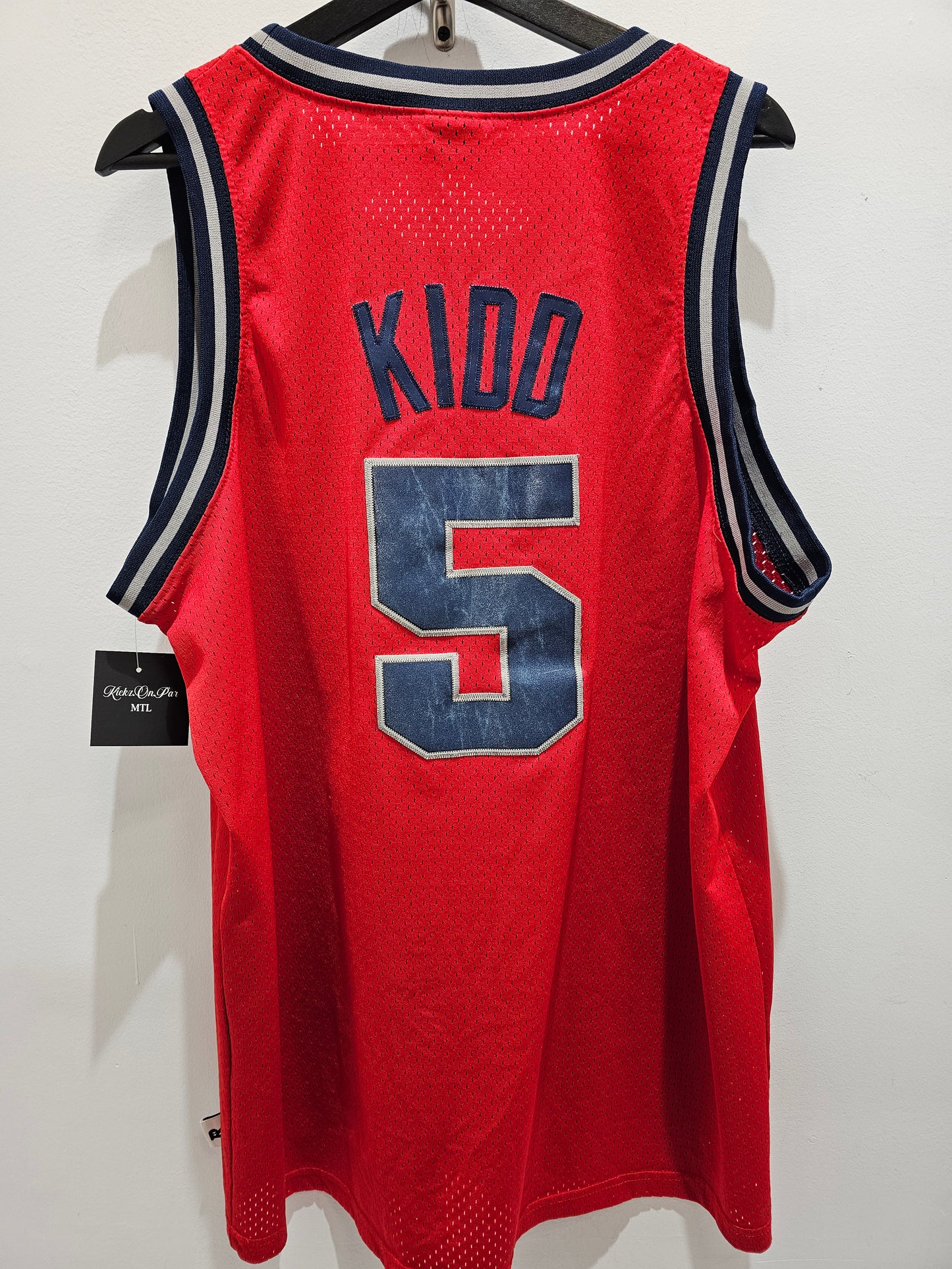 Vintage Nike team tag New Jersey nets Jason Kidd #5 basketball jersey 🏀