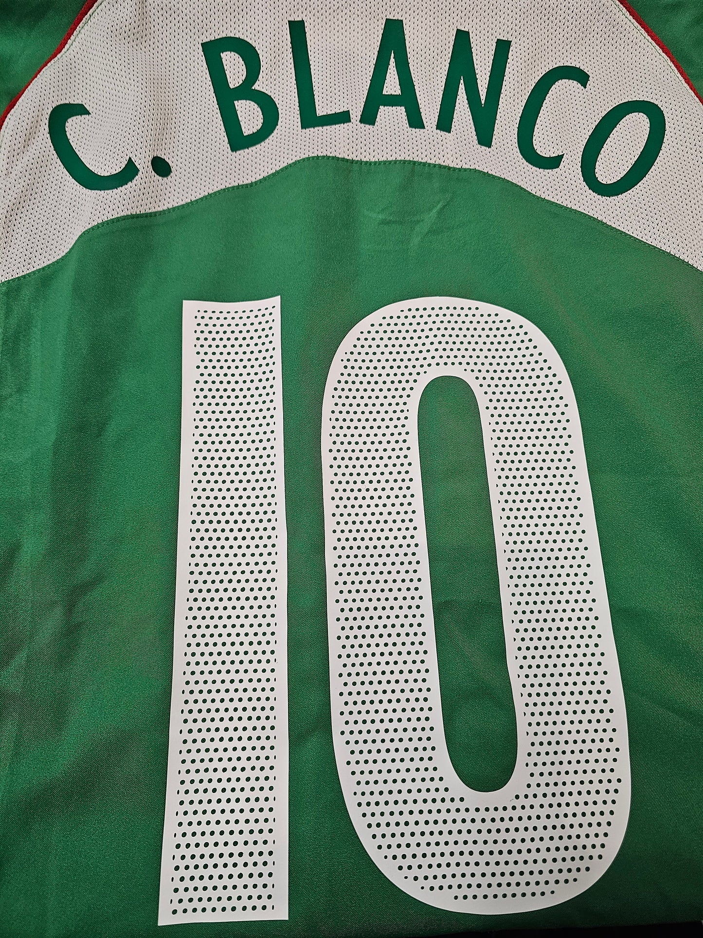 Nike Mexico #10 Cuauhtemoc Blanco 2005 soccer jersey kit ⚽️