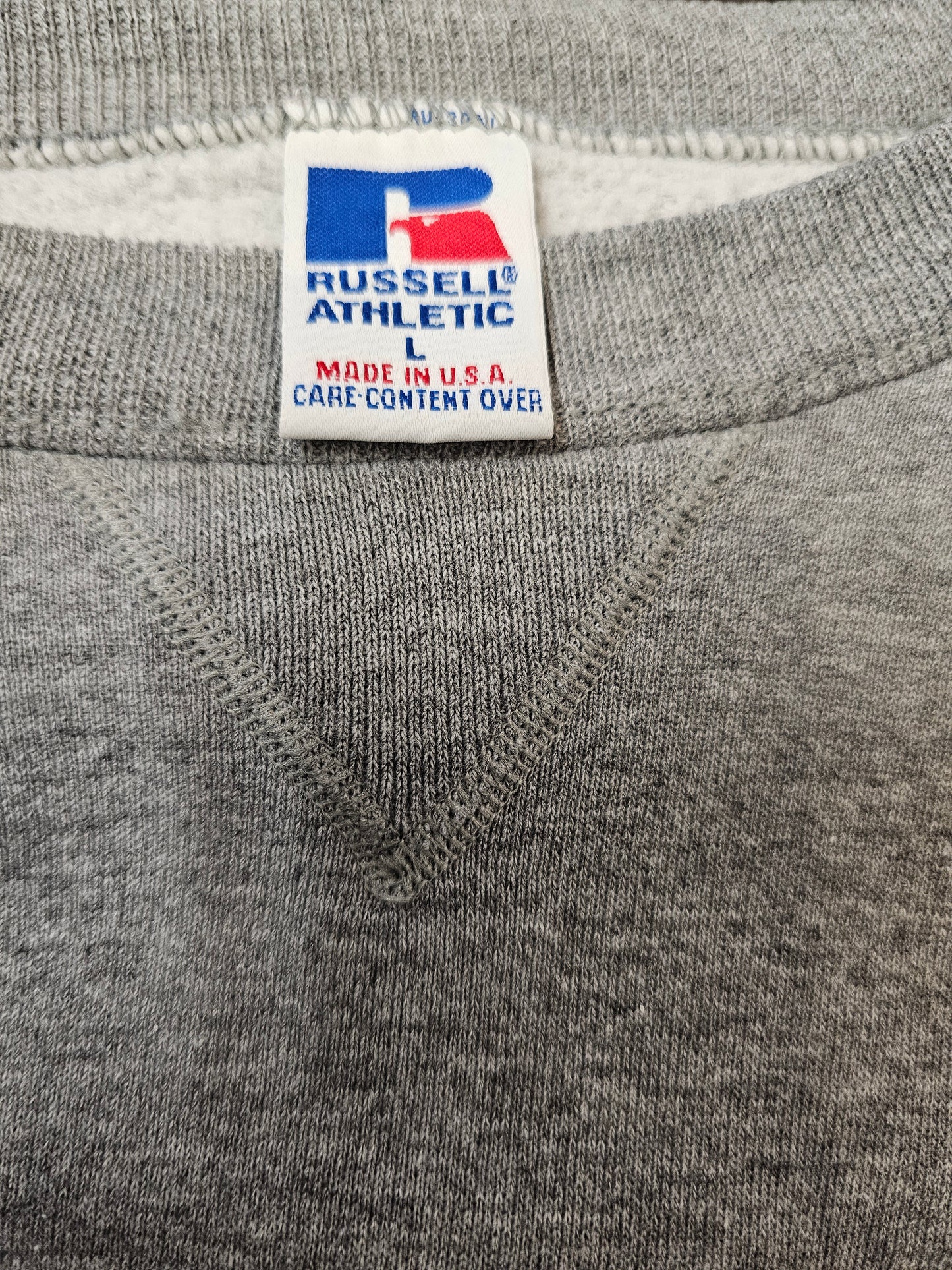 Vintage Russell Athletic UNB Grey crewneck