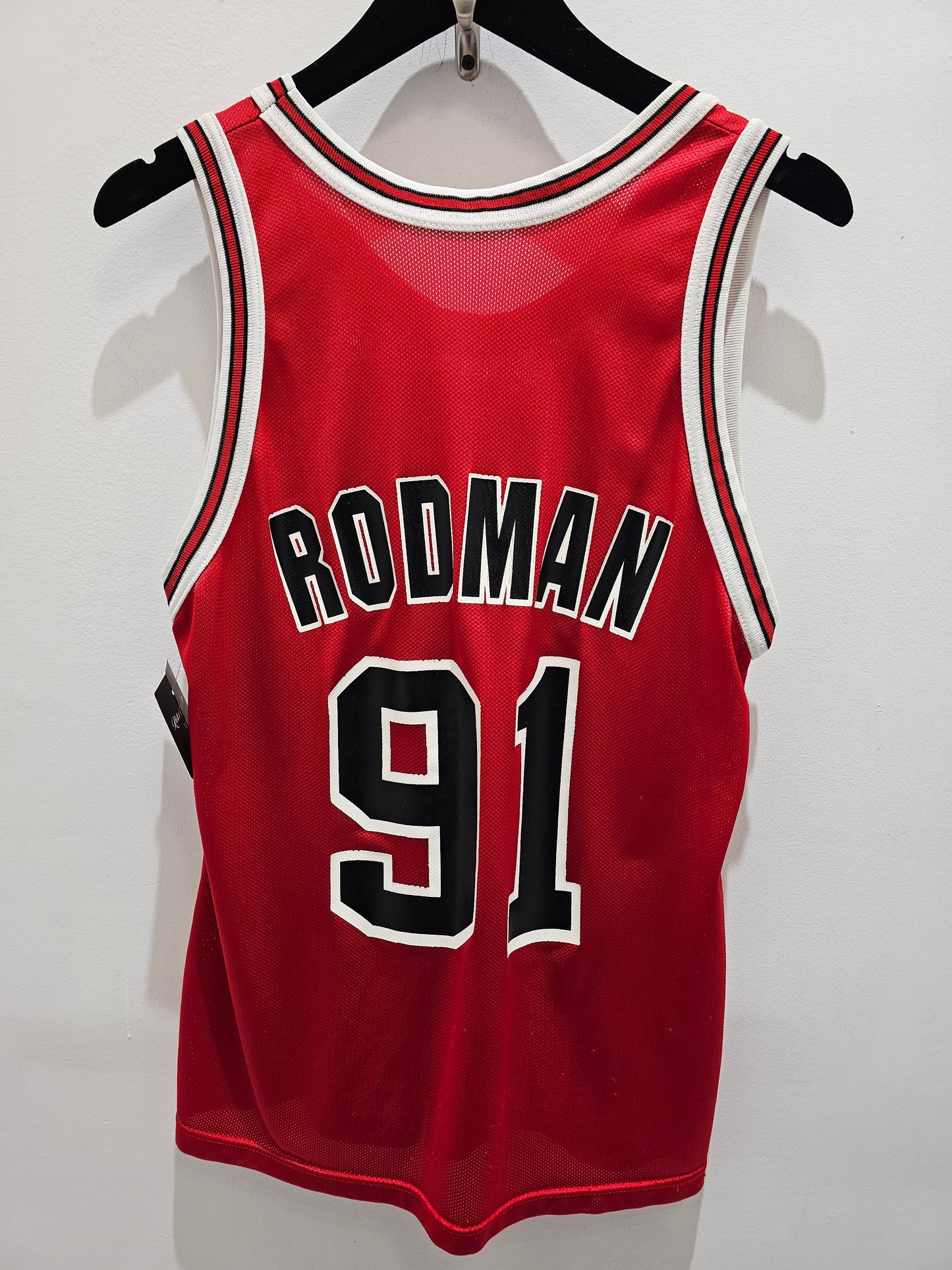 Vintage Champion NBA Chicago bulls  Dennis Rodman #91 basketball jersey 🏀