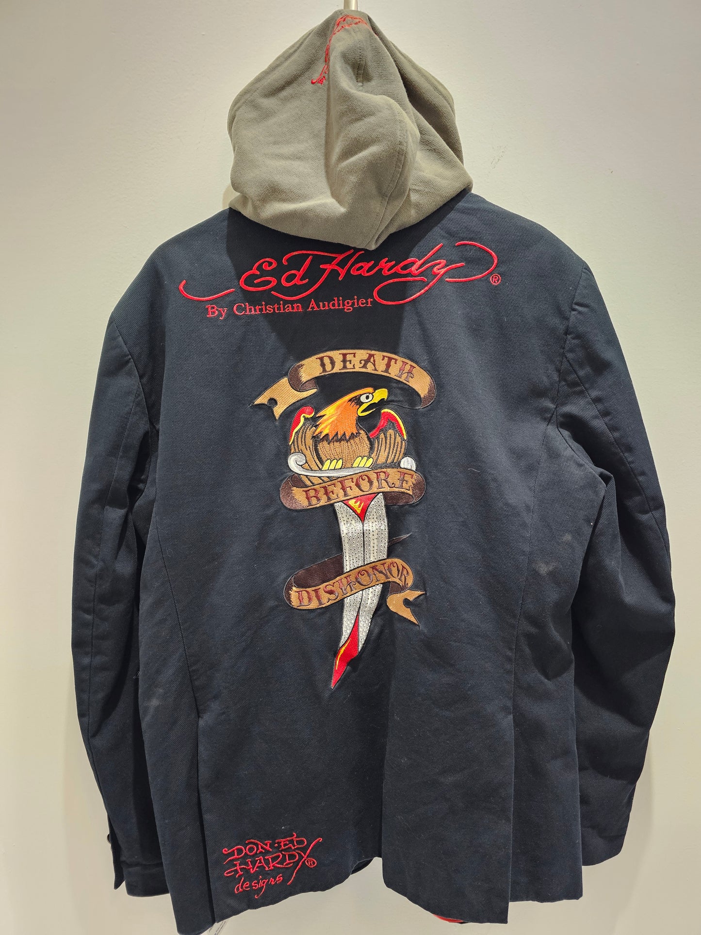 Christian Audigier Ed Hardy blazer jacket