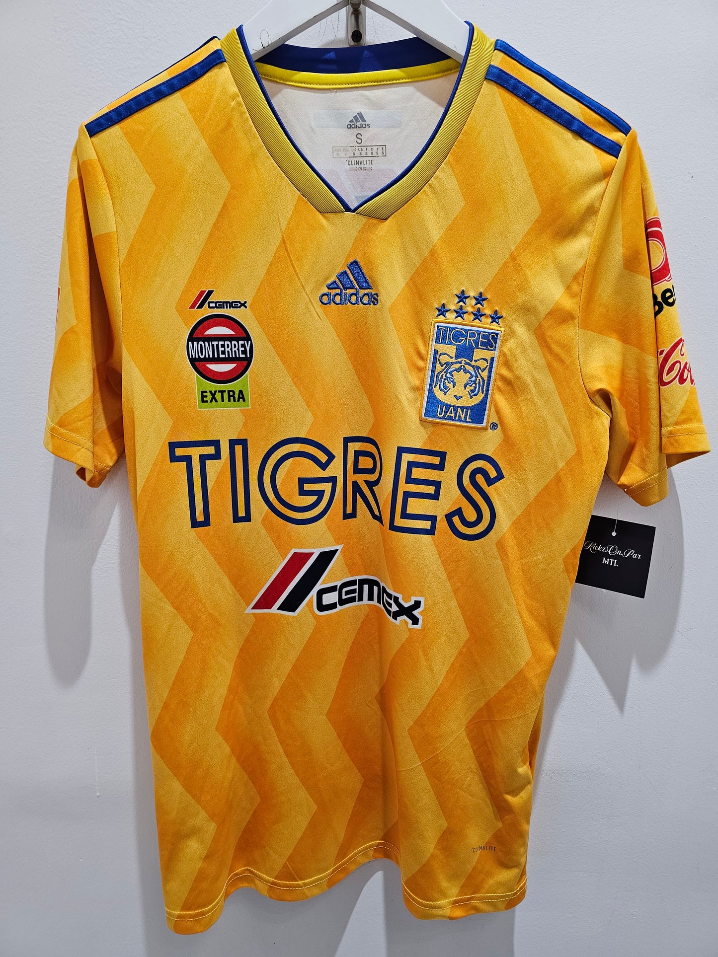 Adidas Tigres UANL Gailo #3 2018-19 soccer jersey kit