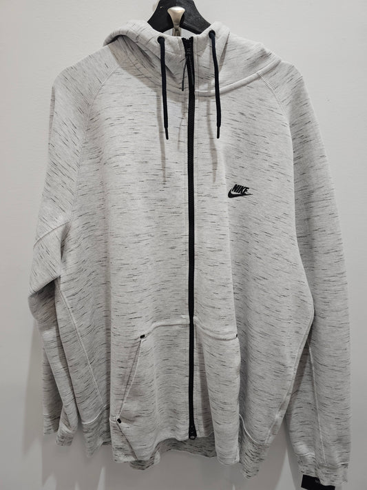 Niketech SU15 Heather grey fullzip pullover hoodie