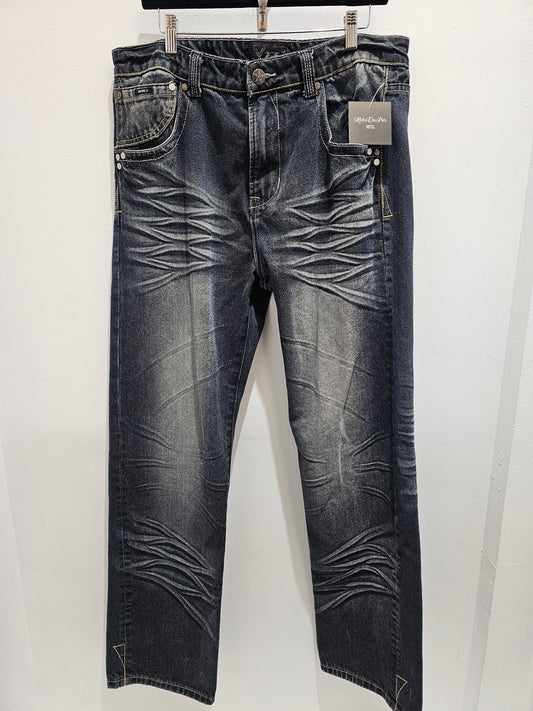 Avirex spellout logo Y2k Denim Pants