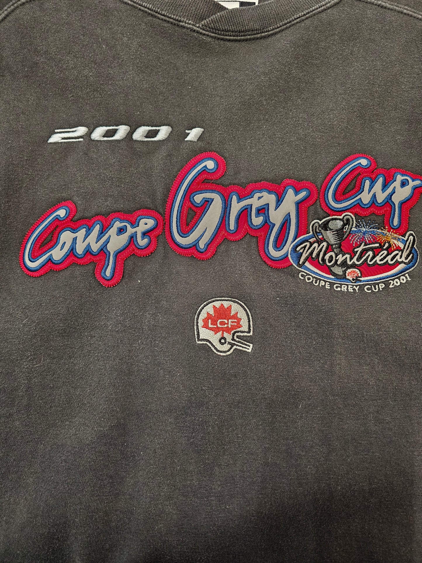 Vintage 2001 Puma Lcf Montreal Coupe Grey cup