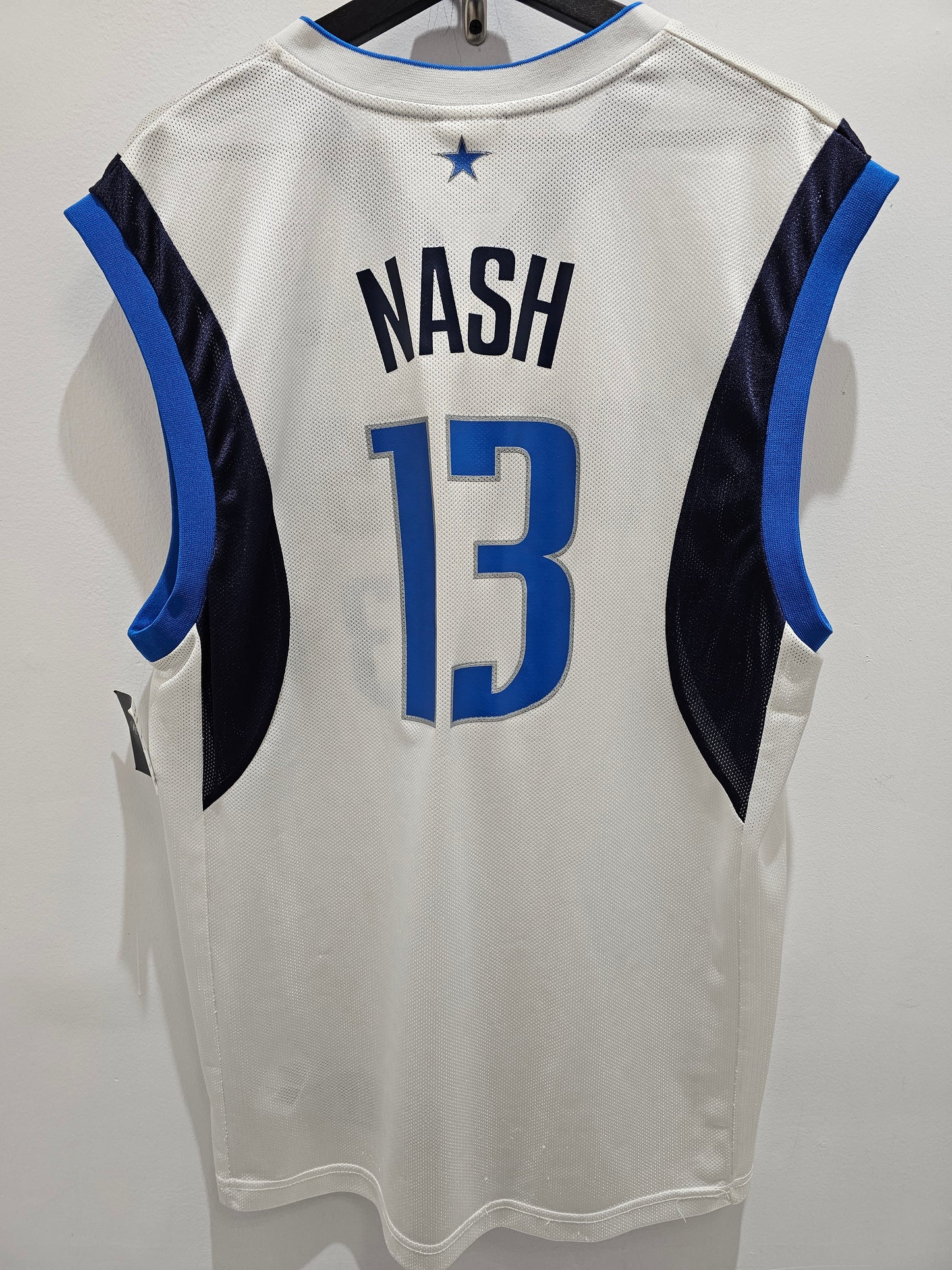 Reebok Team Apparel NBA Dallas Mavericks Steve Nash #13 basketball jersey 🏀