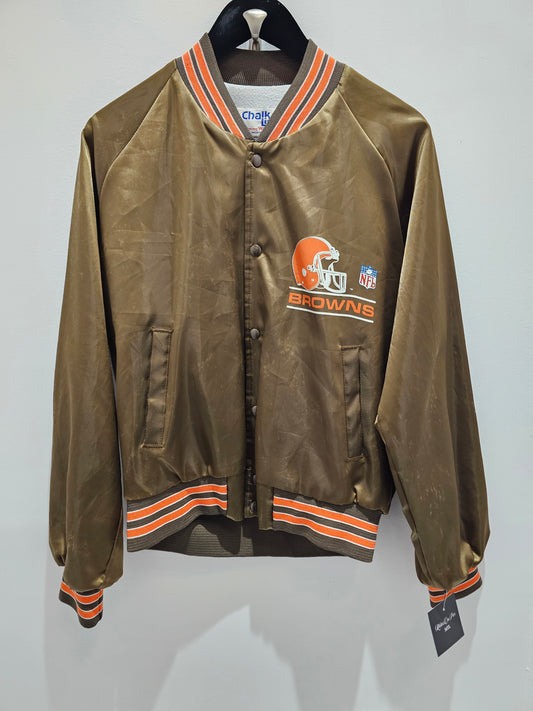 Vintage Chalk line NFL Cleaveland Brows Bomber jacket 🏈