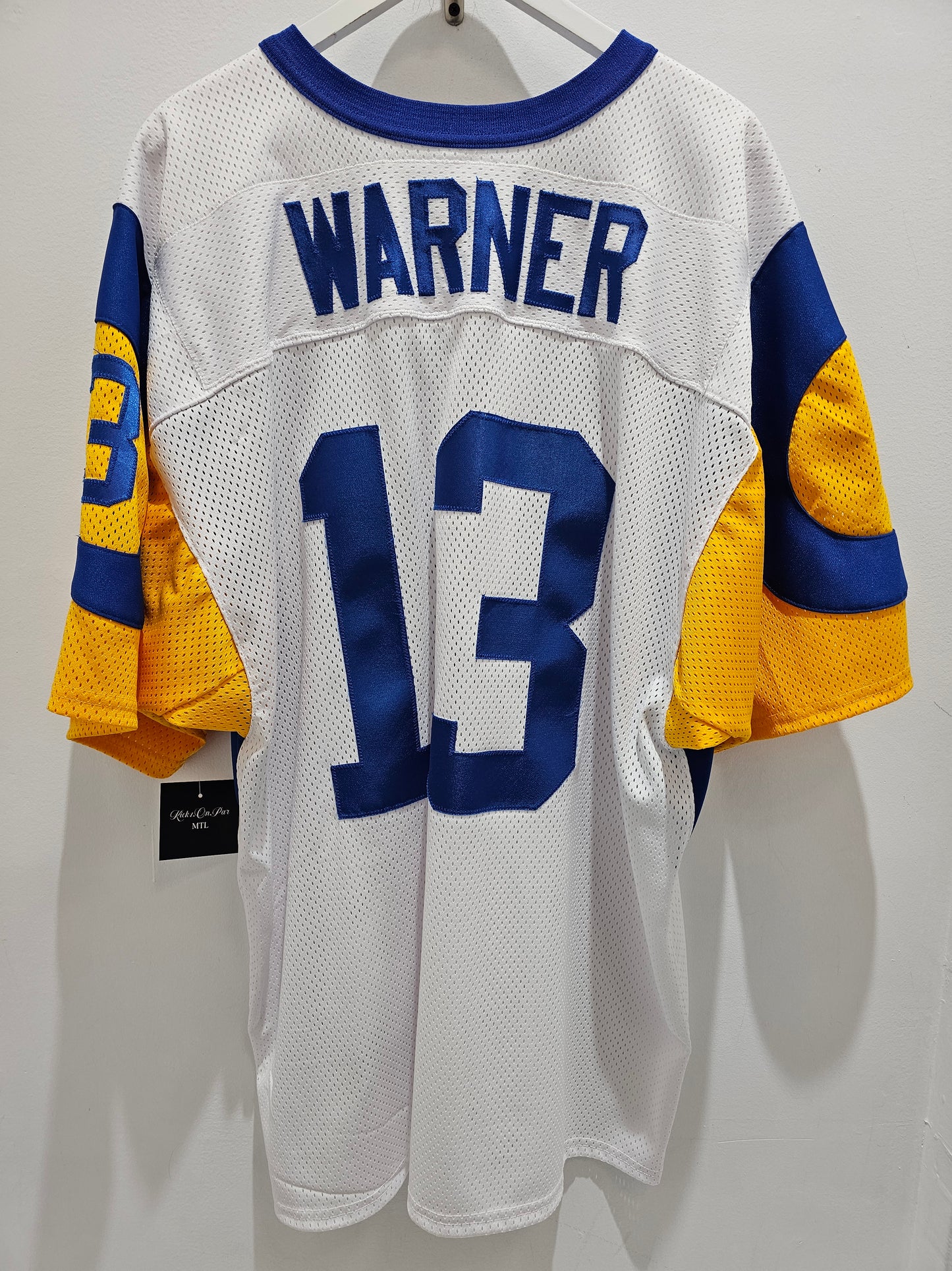 Vintage Kurt Warner LA Rams NFL Jersey