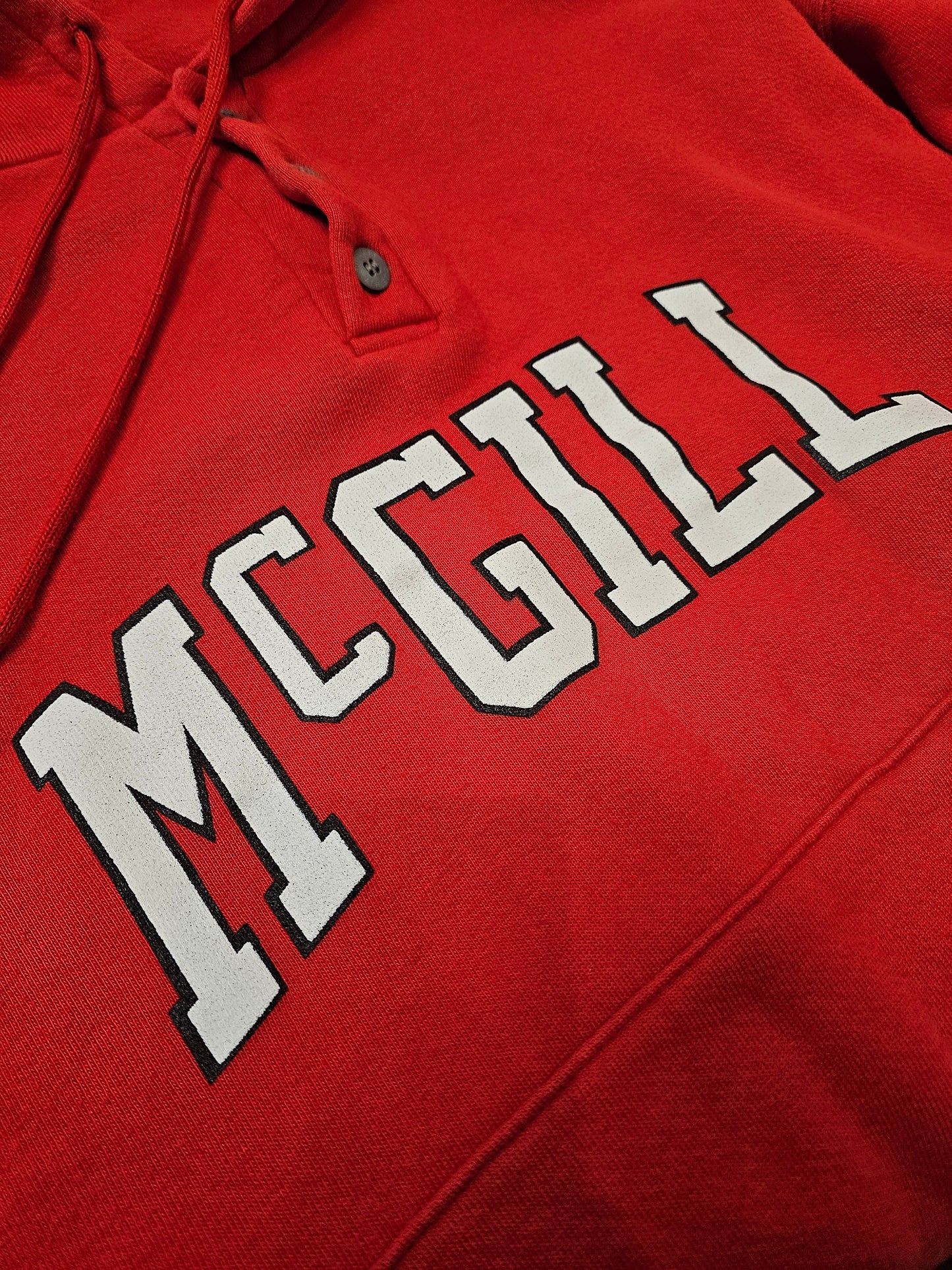 Vintage Russell Athletic McGill Red Pullover hoodie