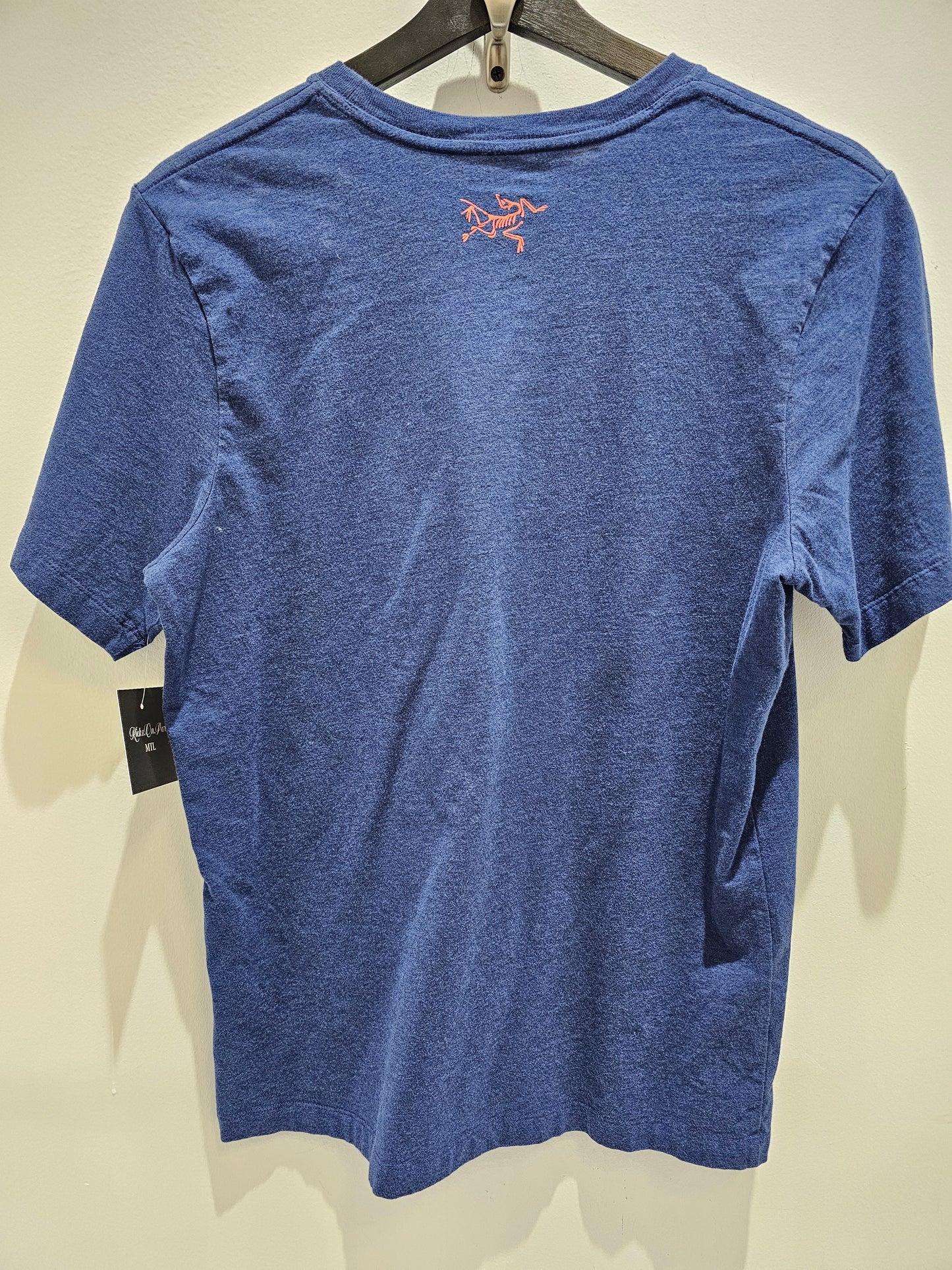 Arcteryx Mens Backlit Royal Blue Tshirt