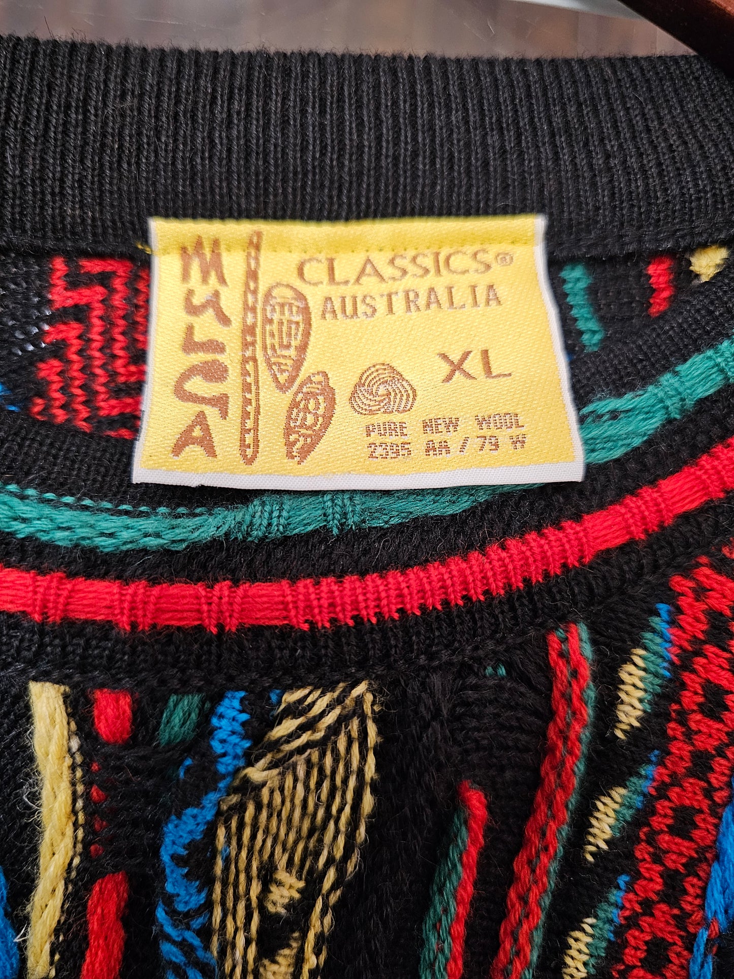 Vintage Coogi Vibes Cable knit wool sweater made in Australia 🇦🇺