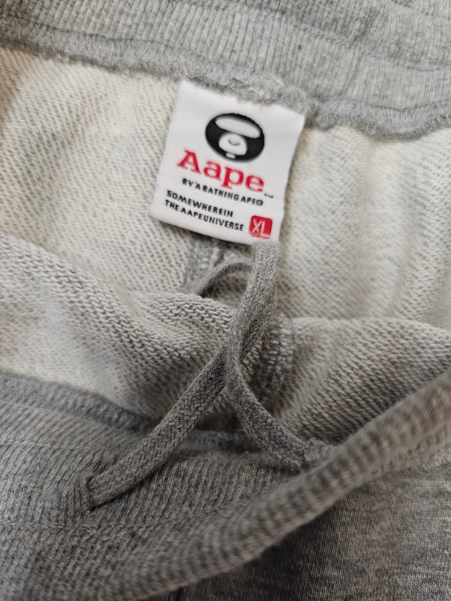 Aape by Bathing Ape grey jogger sweatpants