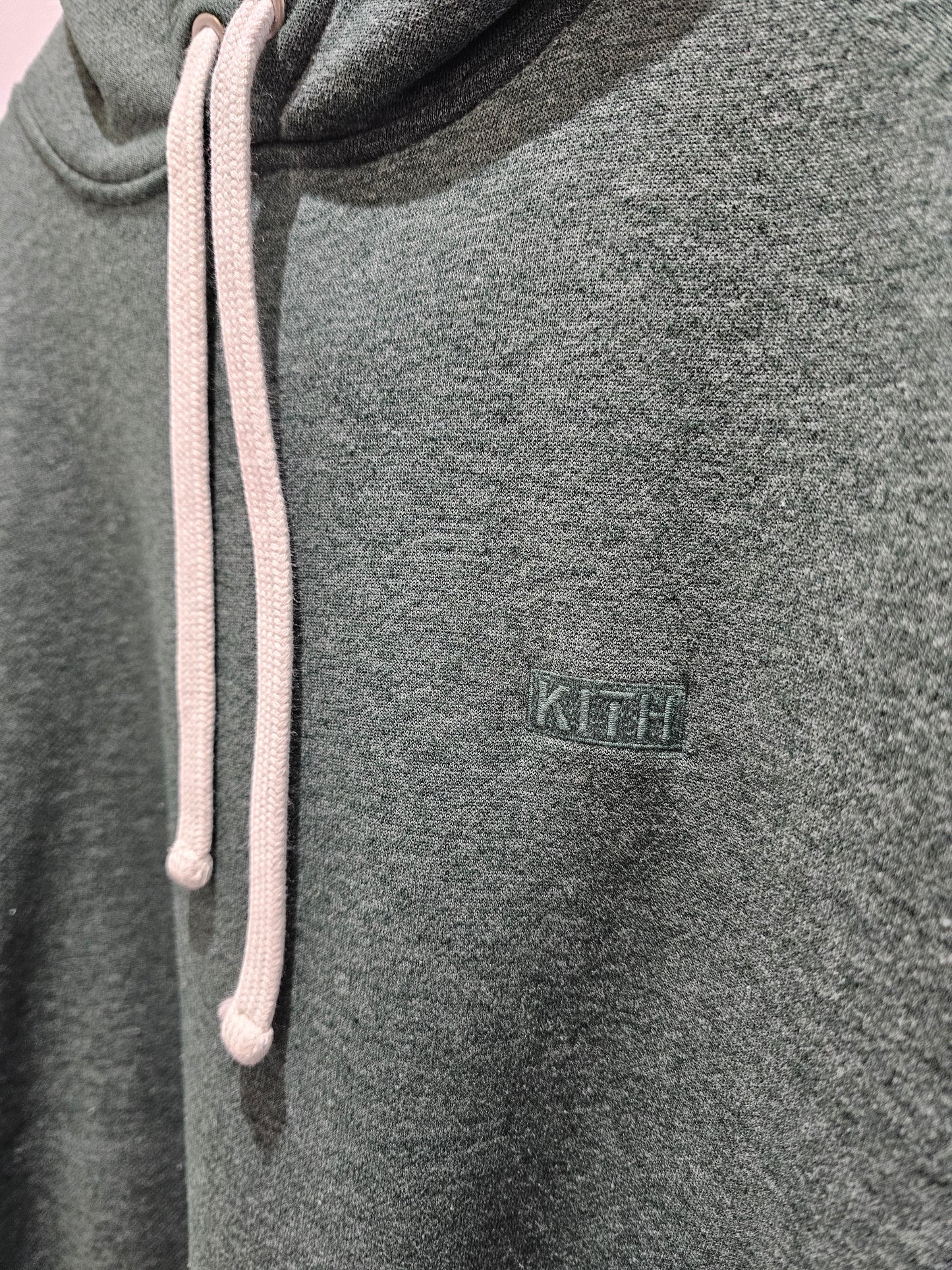 Kith classic logo lint pullover hoodie