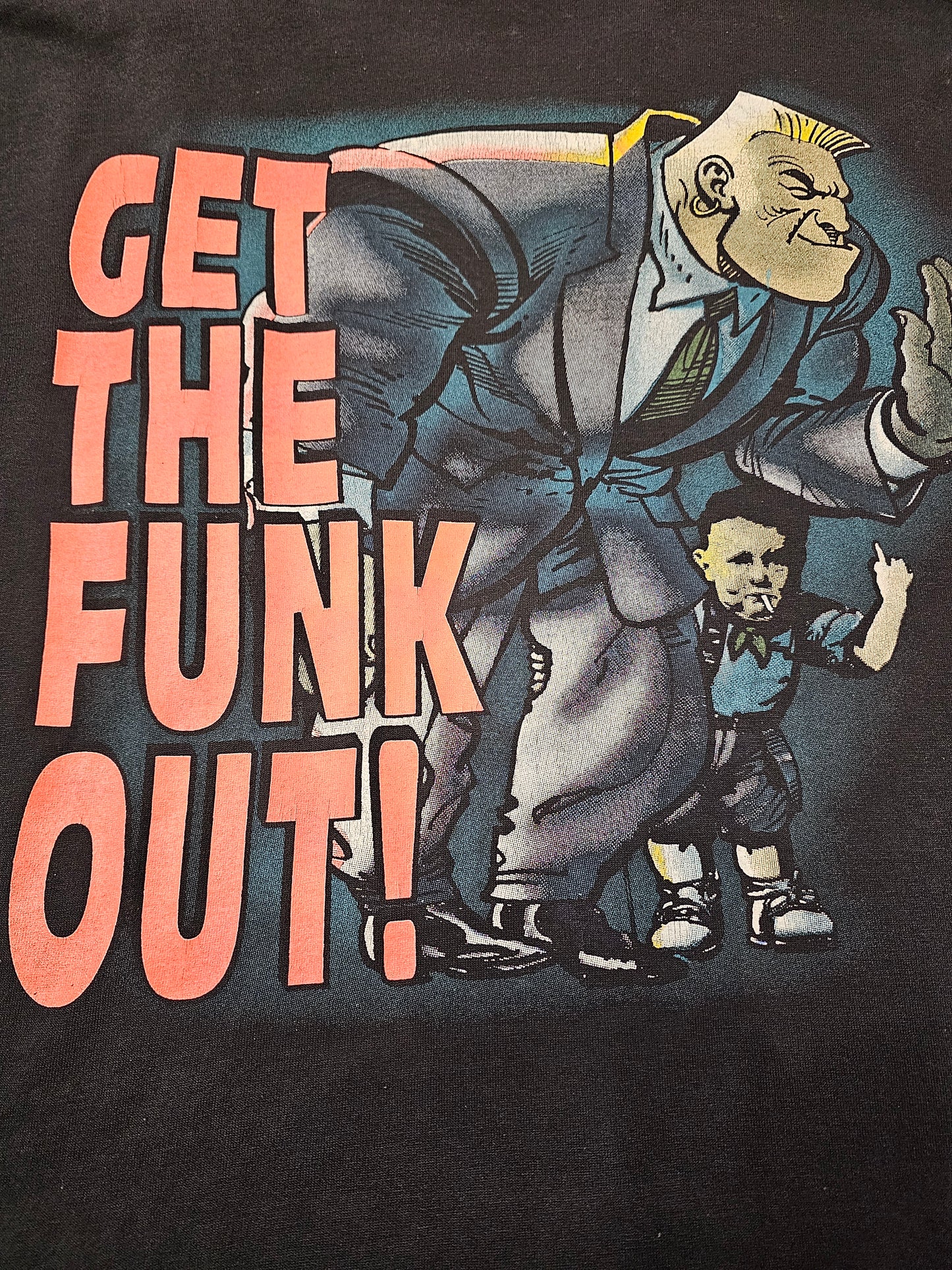 Vintage 1991 Extreme Get The Funk Out Tour Tshirt