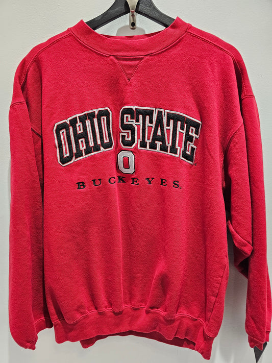 Ohio state buckeye maroon crewneck