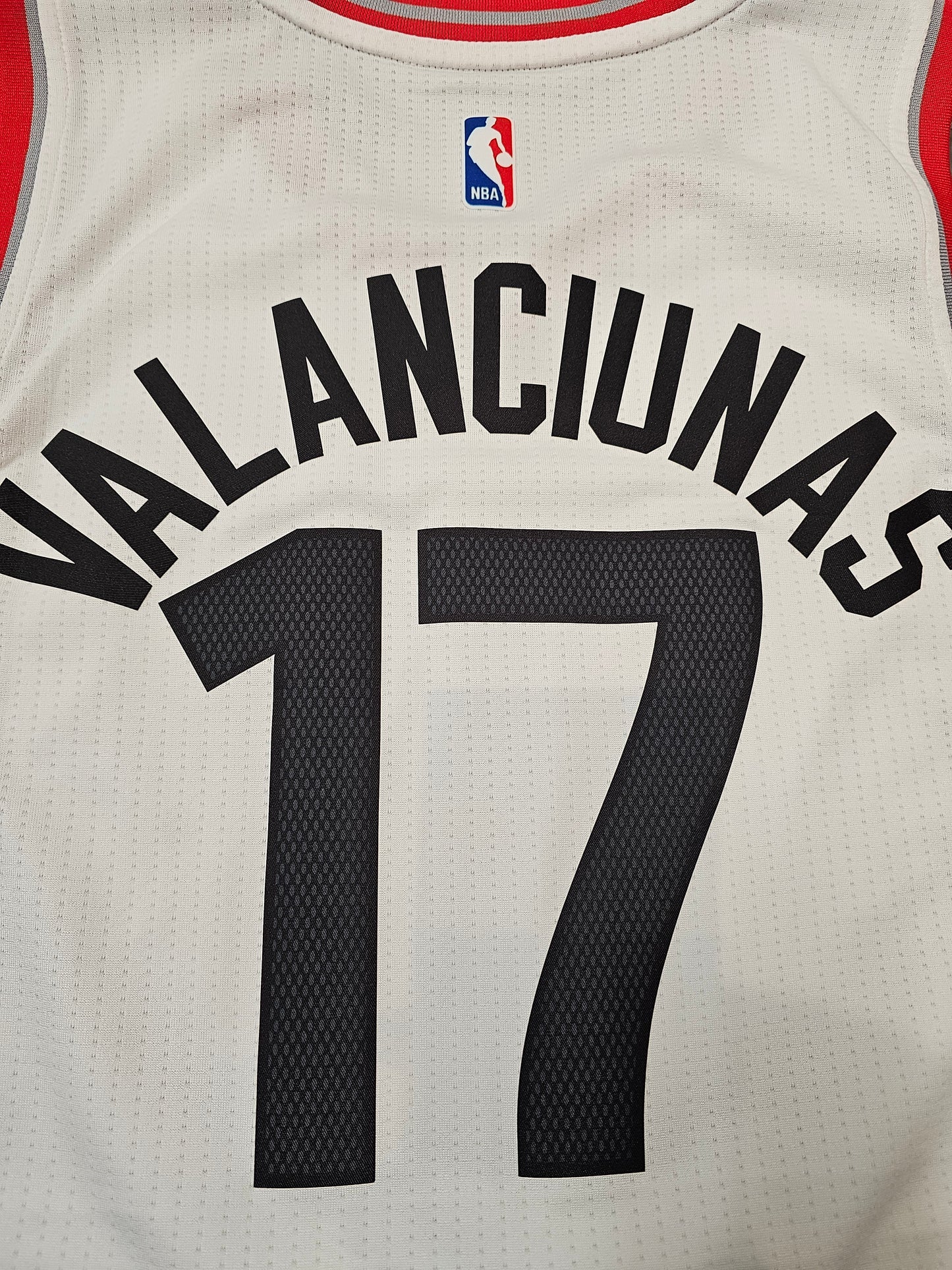 Adidas NBA Toronto Raptors Jonas Valanciunas #17 Basketball Jersey 🏀