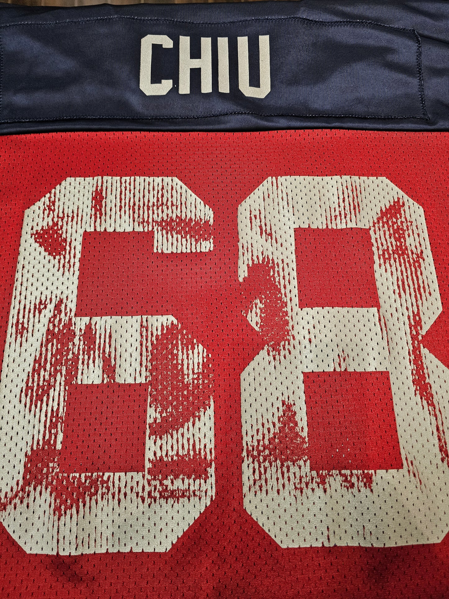 Montreal Alouettes Bryan Chiu #68 football jersey