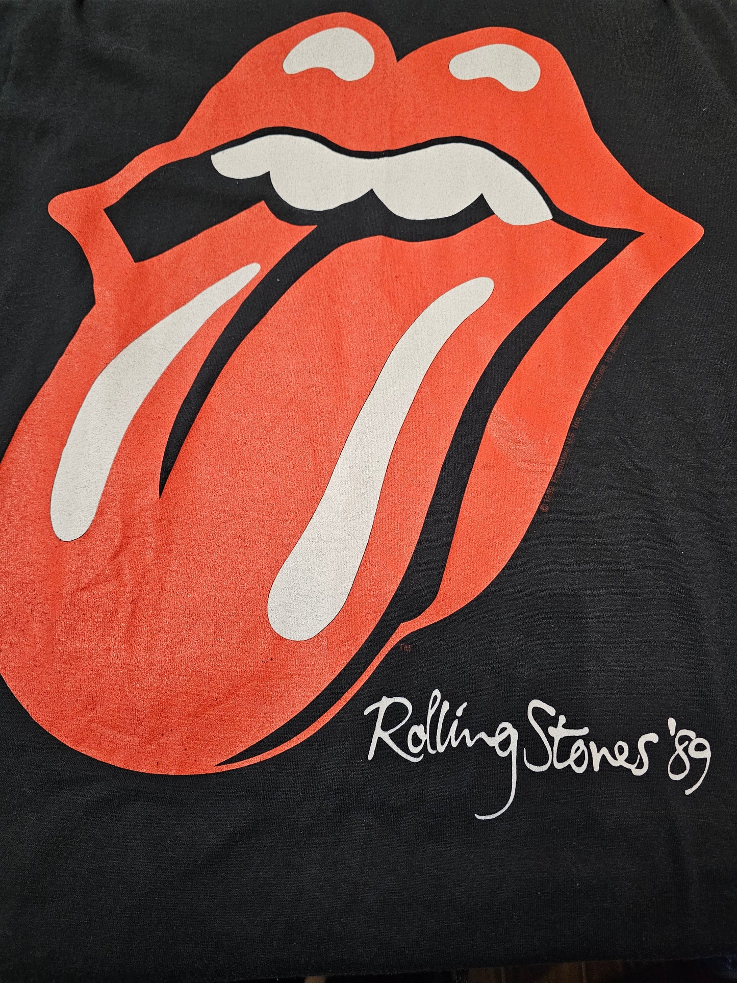 1989 Rolling Stones Labatts Blue The Canadian TournTshirt