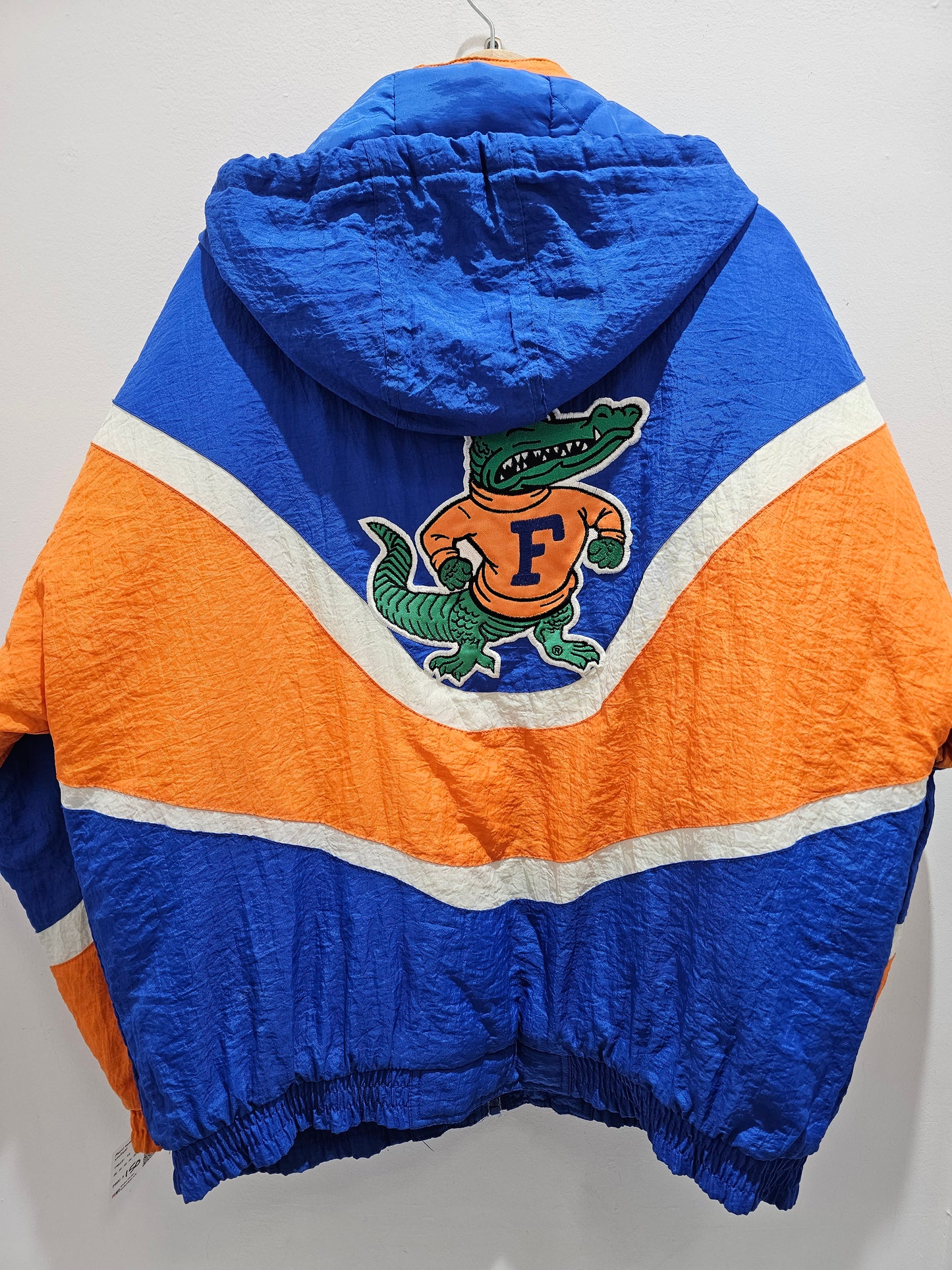 Vintage Apex Florida Gators zip up buttons puffer jacket