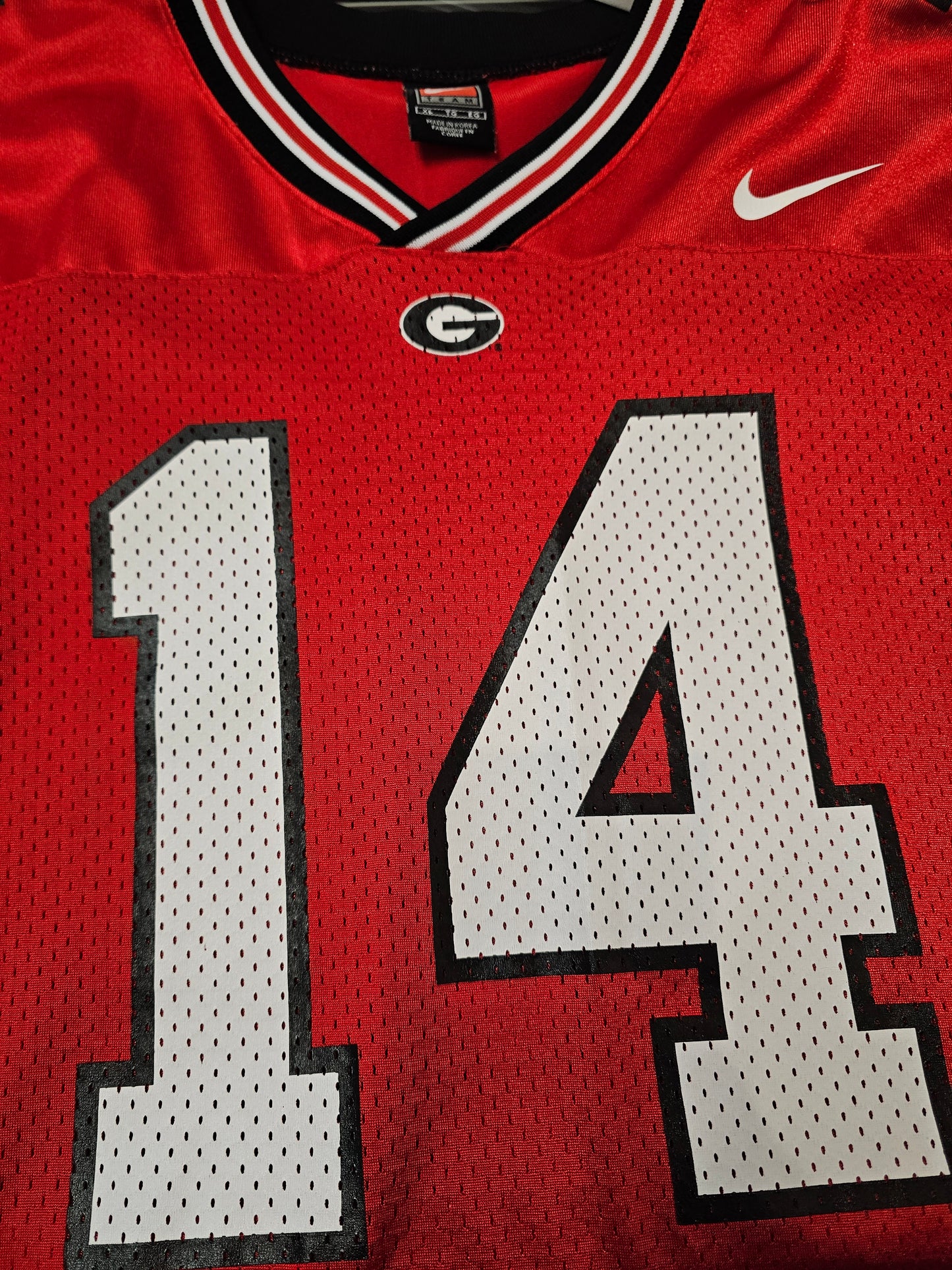 Vintage Fa'03 Georgia Bulldogs #14 Football Nike Team tag jersey 🏈