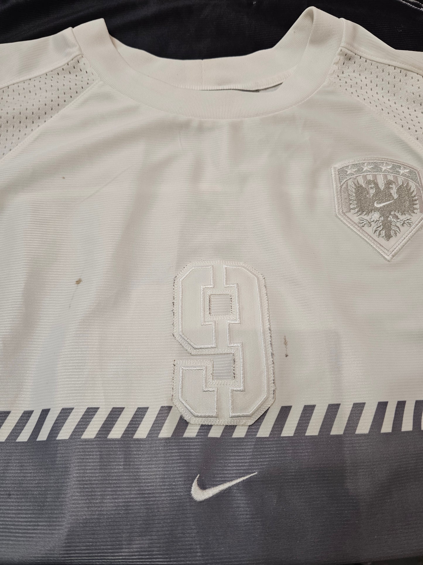 Y2K Nike #9 White Tshirt Jersey