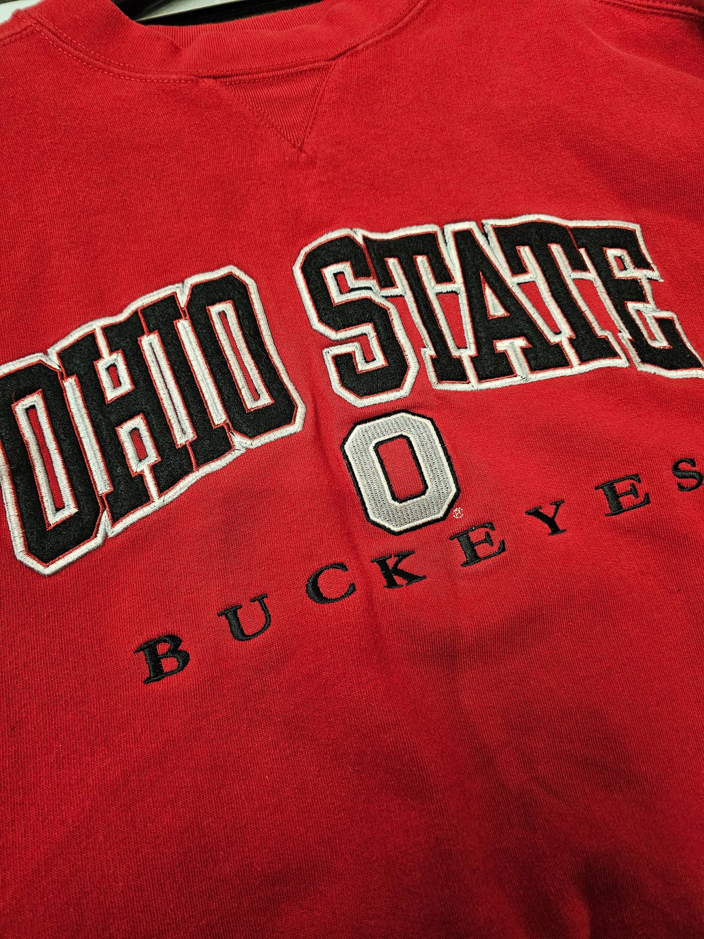 Ohio state buckeye maroon crewneck