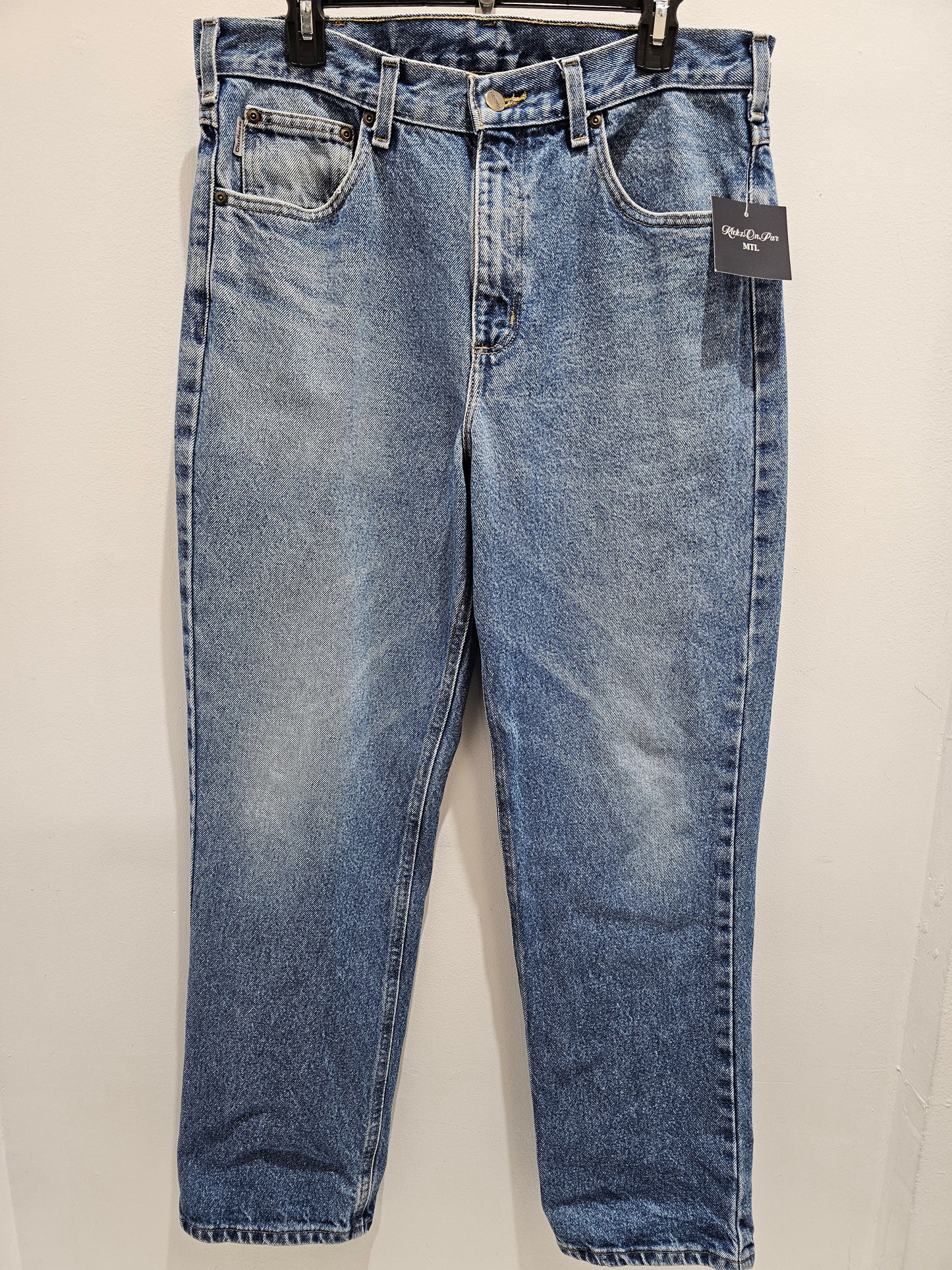 Carhartt traditional fit washed blue denim pants